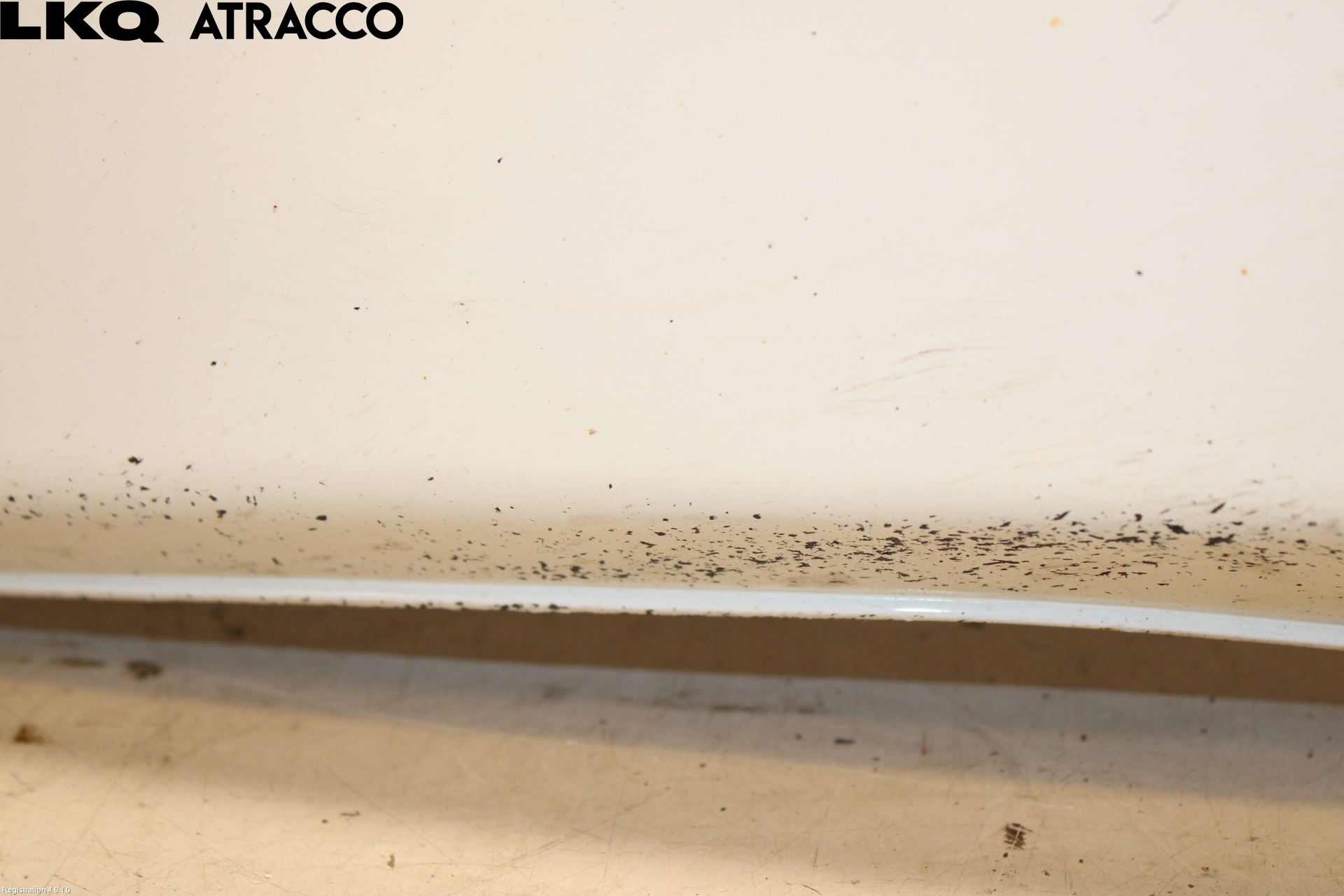 Ford TRANSIT/TOURNEO CUSTOM 13-24 Støtfanger Bak Hjørne Venstre