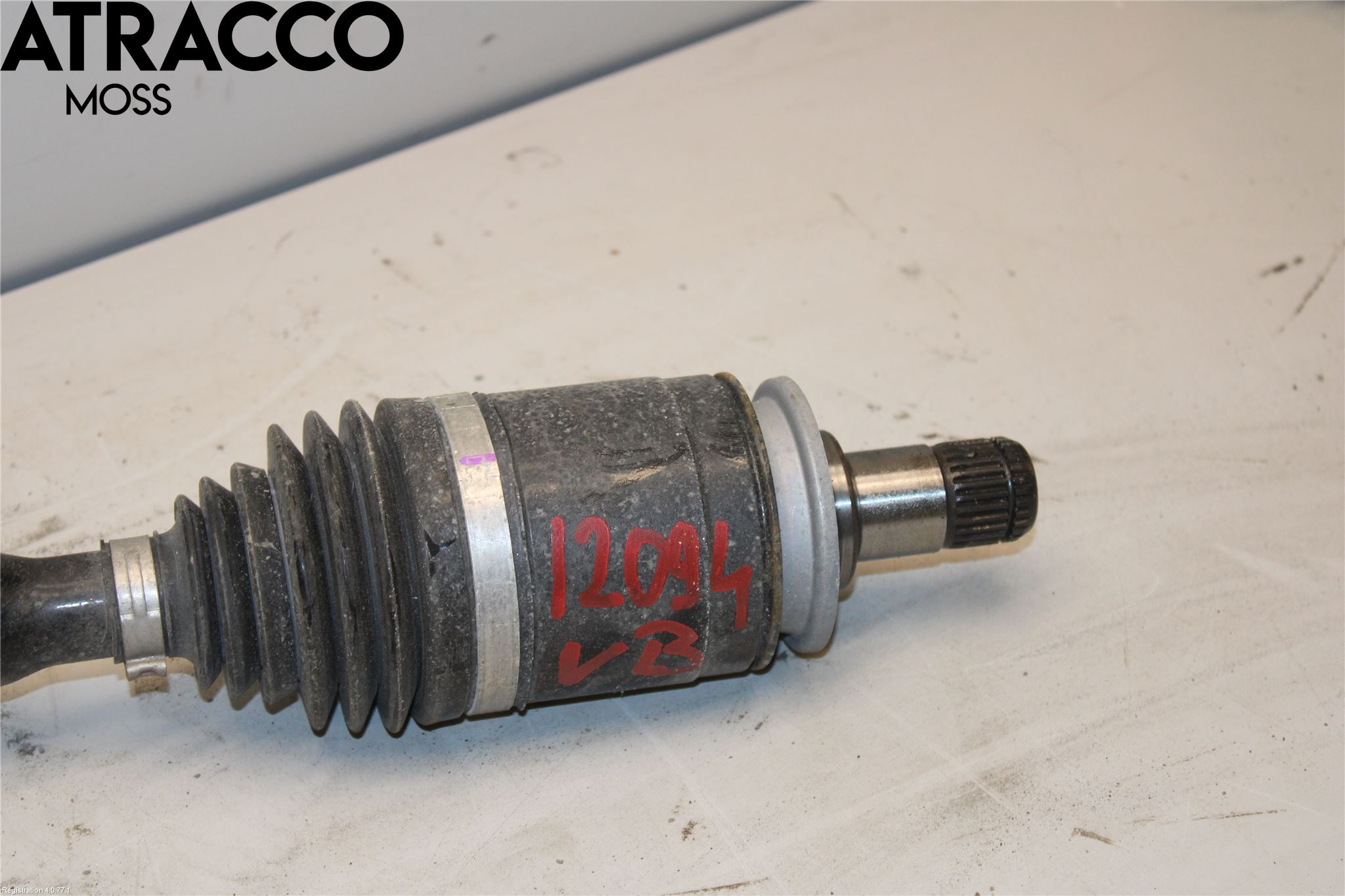 BMW i3 I01 13-22 Drivaksel Bak Kompl Venstre