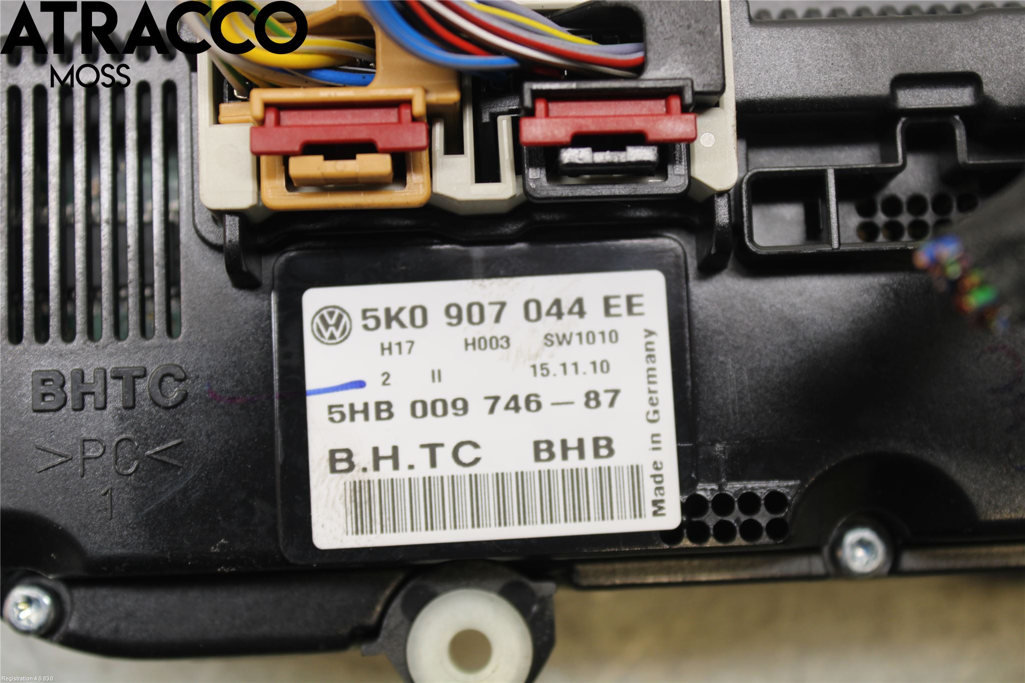 Volkswagen VW PASSAT 11-14 Varme Ac Betjening-Display