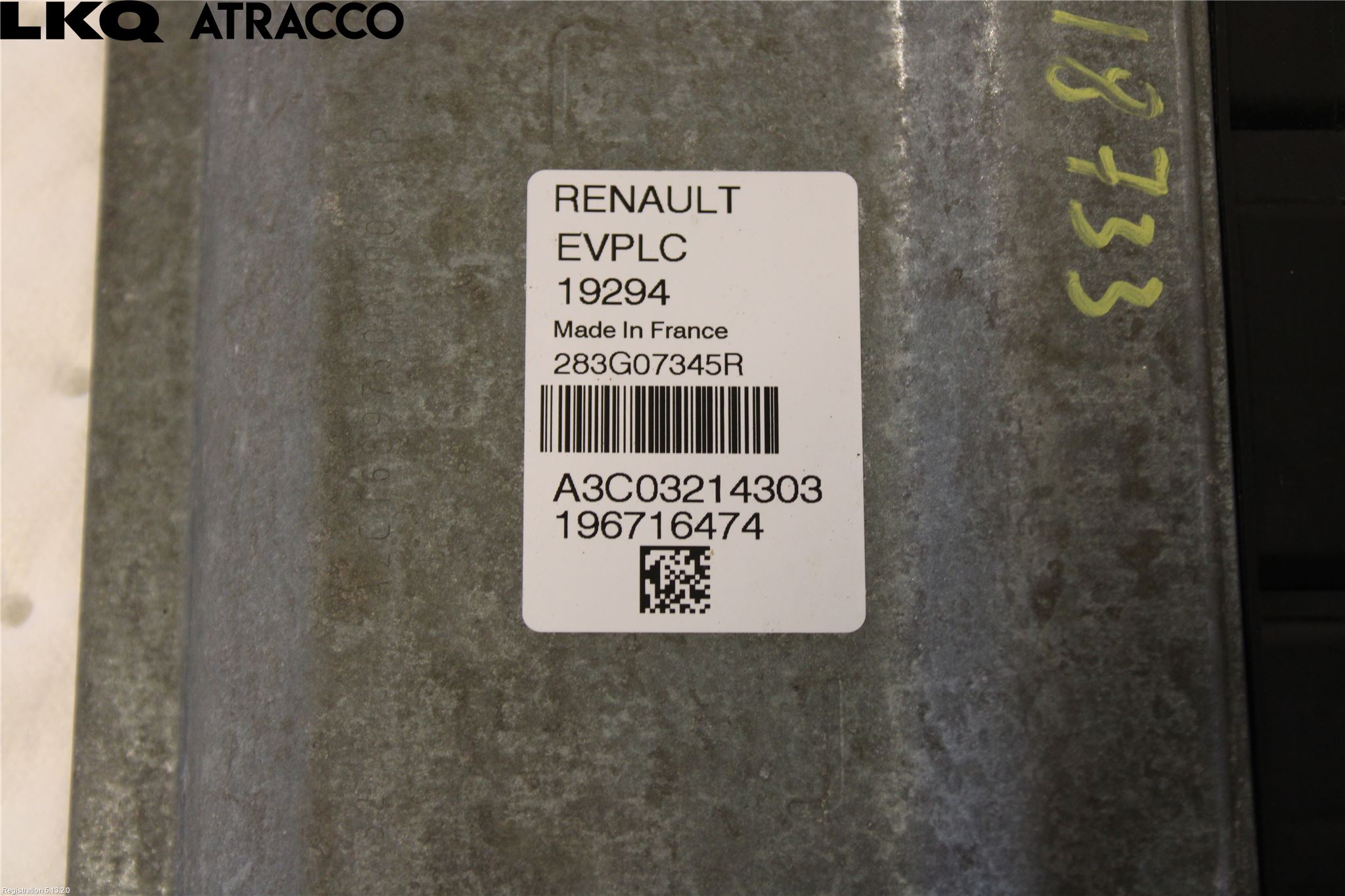 Renault ZOE/E-TECH 13- Styreenhet Innsprøytning