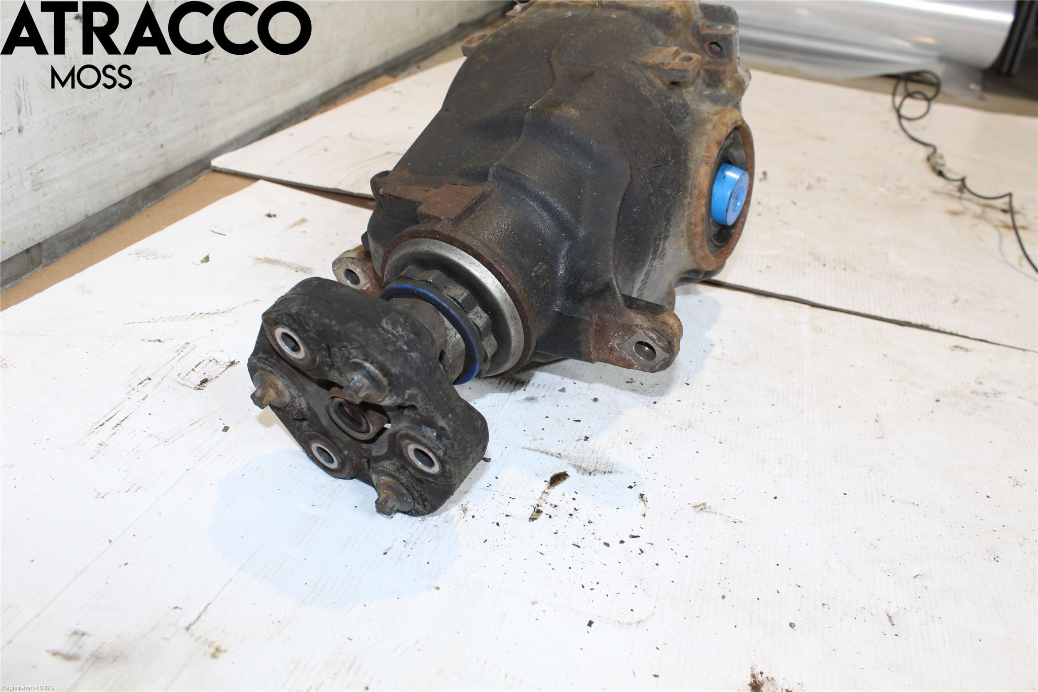 BMW 3 GT F34 13-19 Bakaksel Kardang Bak -Diff