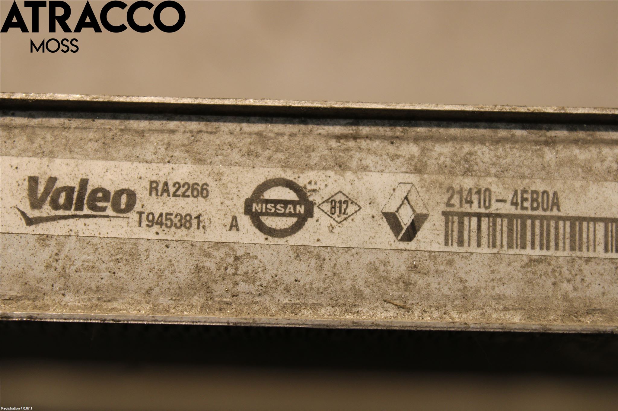 Nissan QASHQAI 14-17 Radiator Manuell