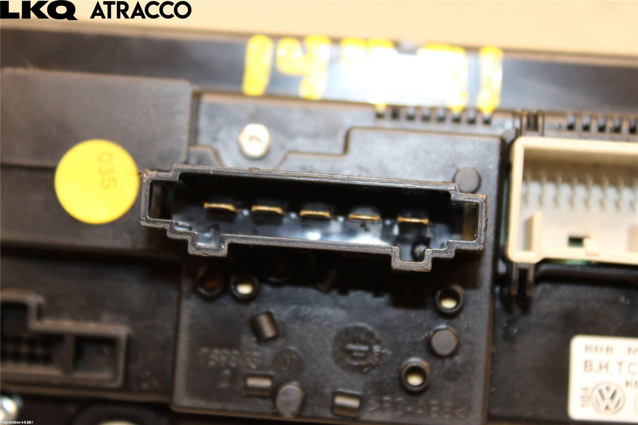 Volkswagen VW CADDY 16-20 Varme Ac Betjening-Display