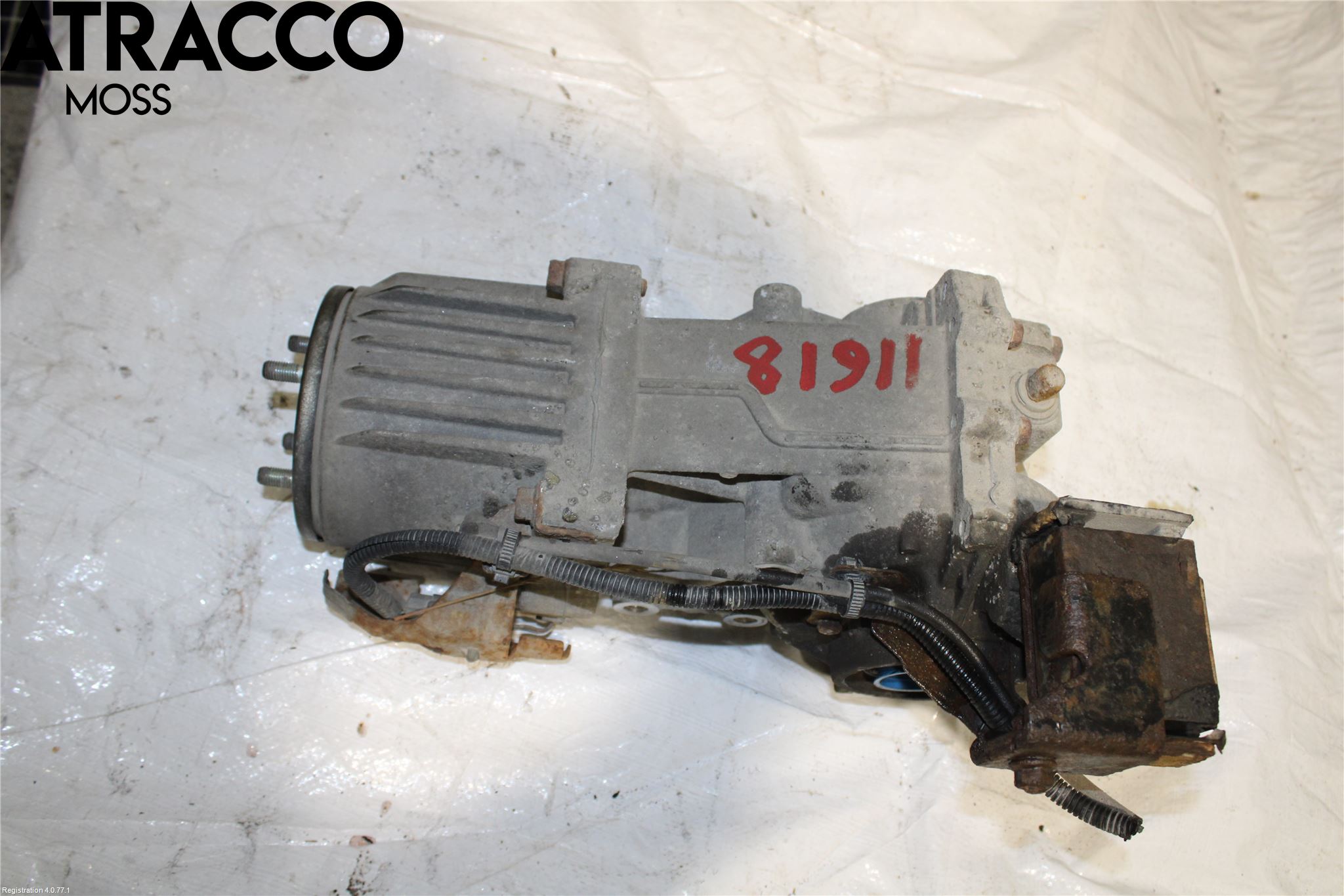 Mitsubishi OUTLANDER 07-12 Bakaksel Kardang Bak -Diff