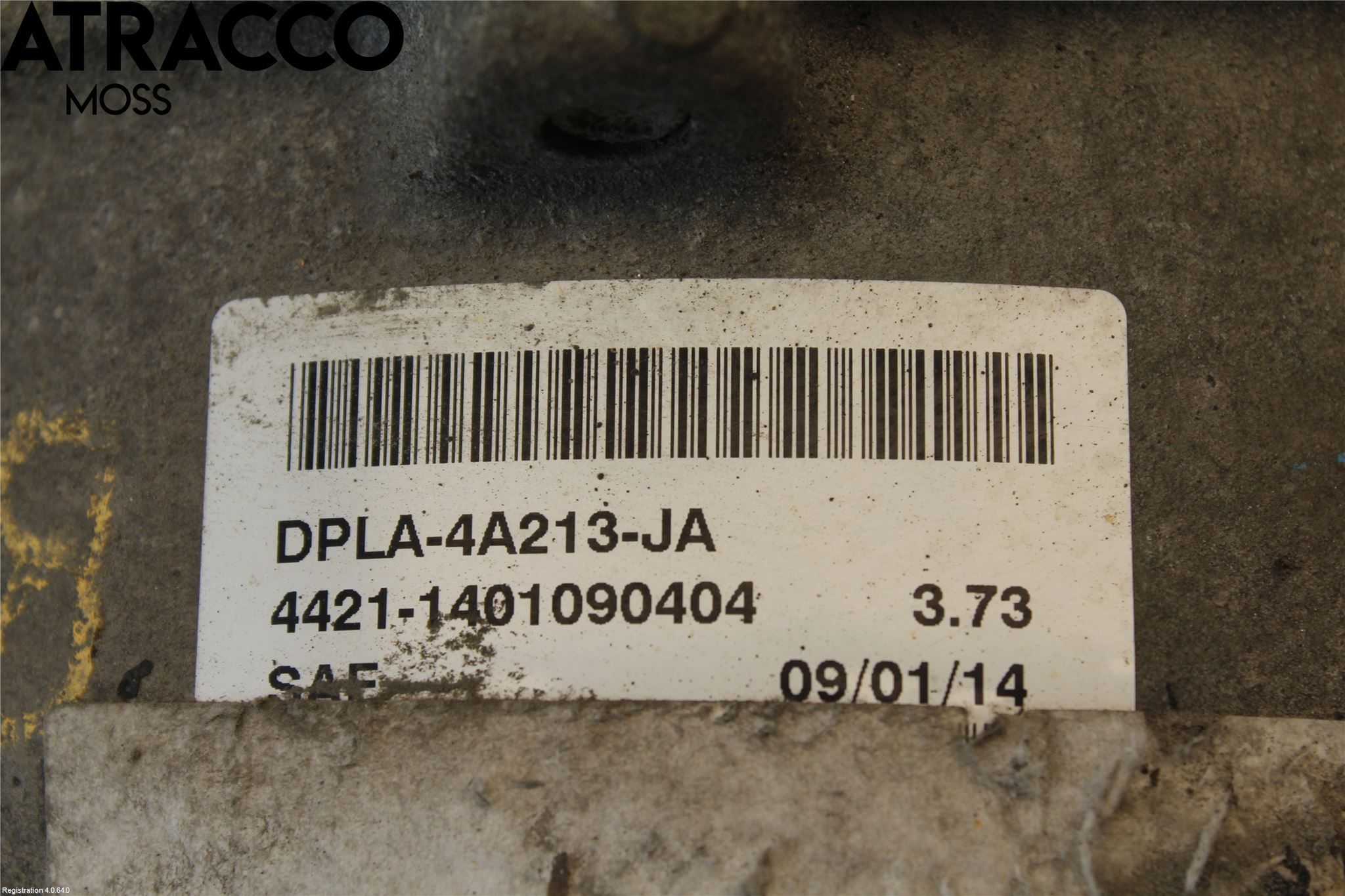 Landrover RANGE ROVER SPORT (L320) 10-13 Bakaksel Kardang Bak -Diff