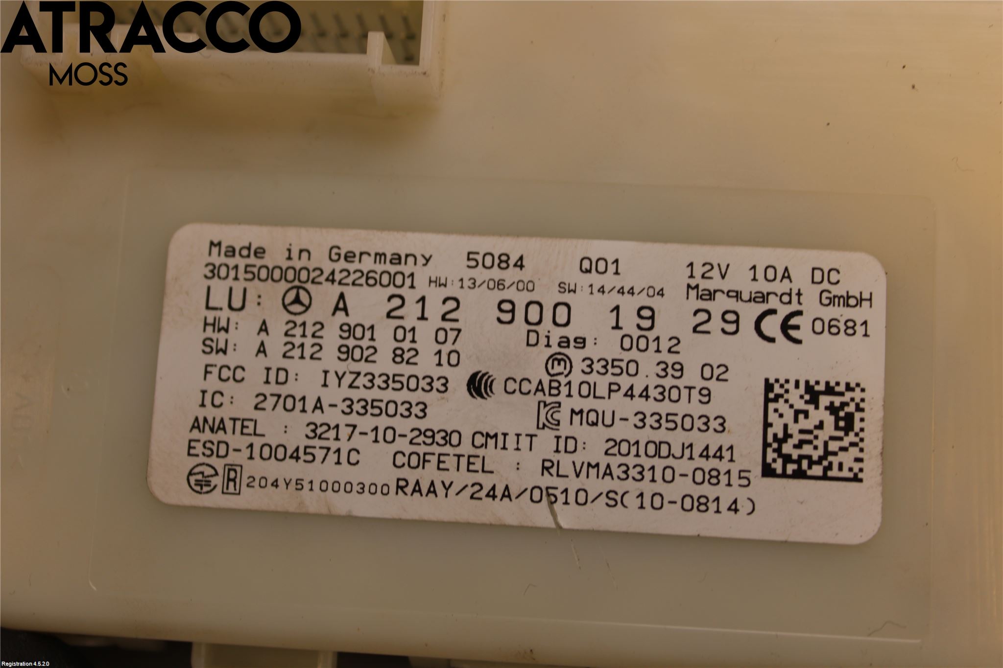 Mercedes-Benz MB B-KLASS (W246/W242) 12-19 Styrenhet Nyckellös System