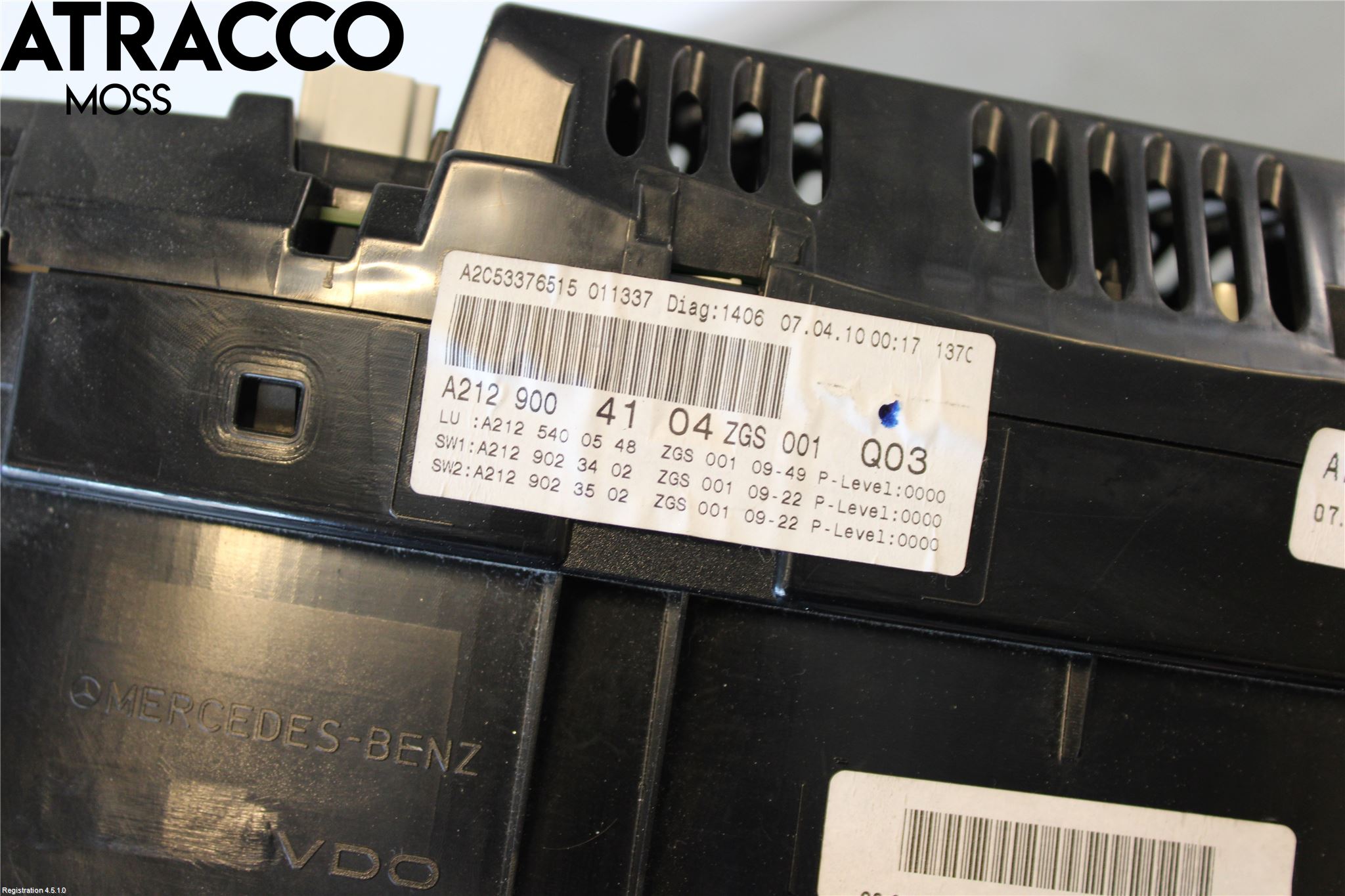 Mercedes-Benz MB E-KLASS (W212) 09-16 Instr Kombinert