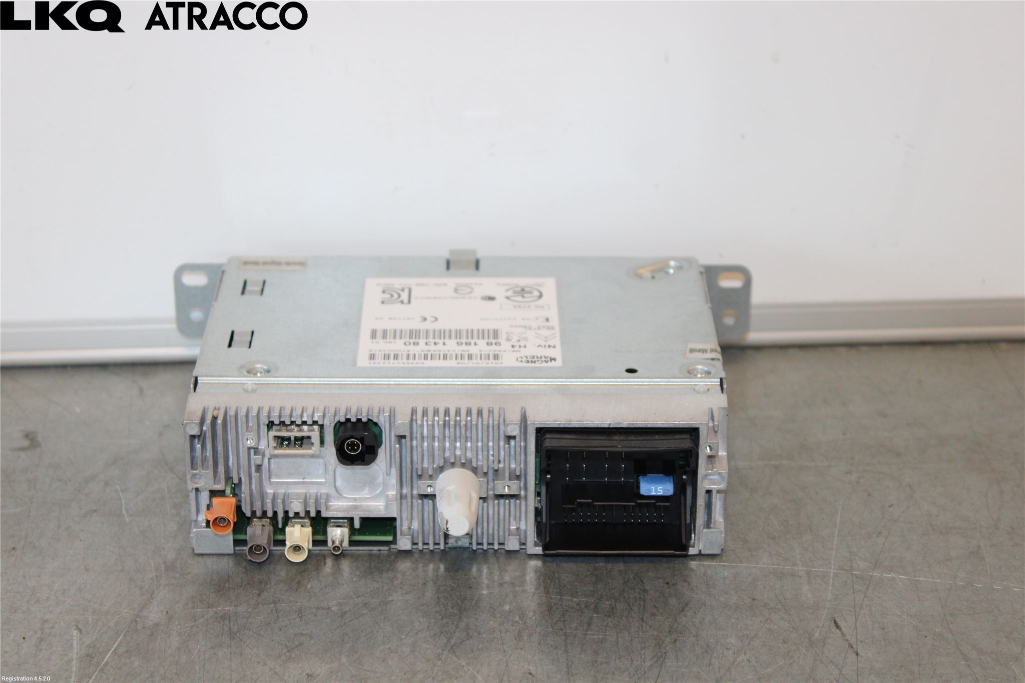 Citroen C4 CACTUS 14-20 Stereo Forsterker