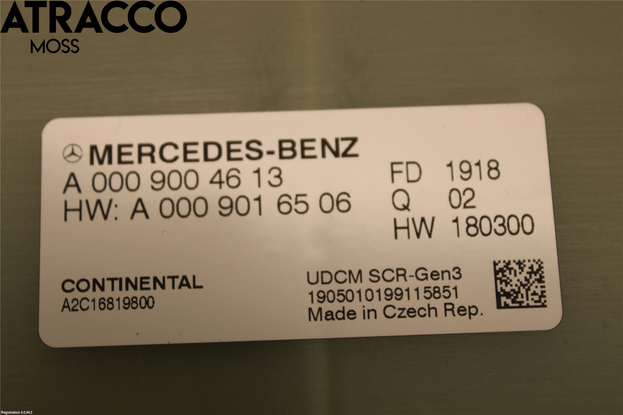 Mercedes-Benz MB E-KLASS (W213) 16-23 Styreenhet Eksosrensing