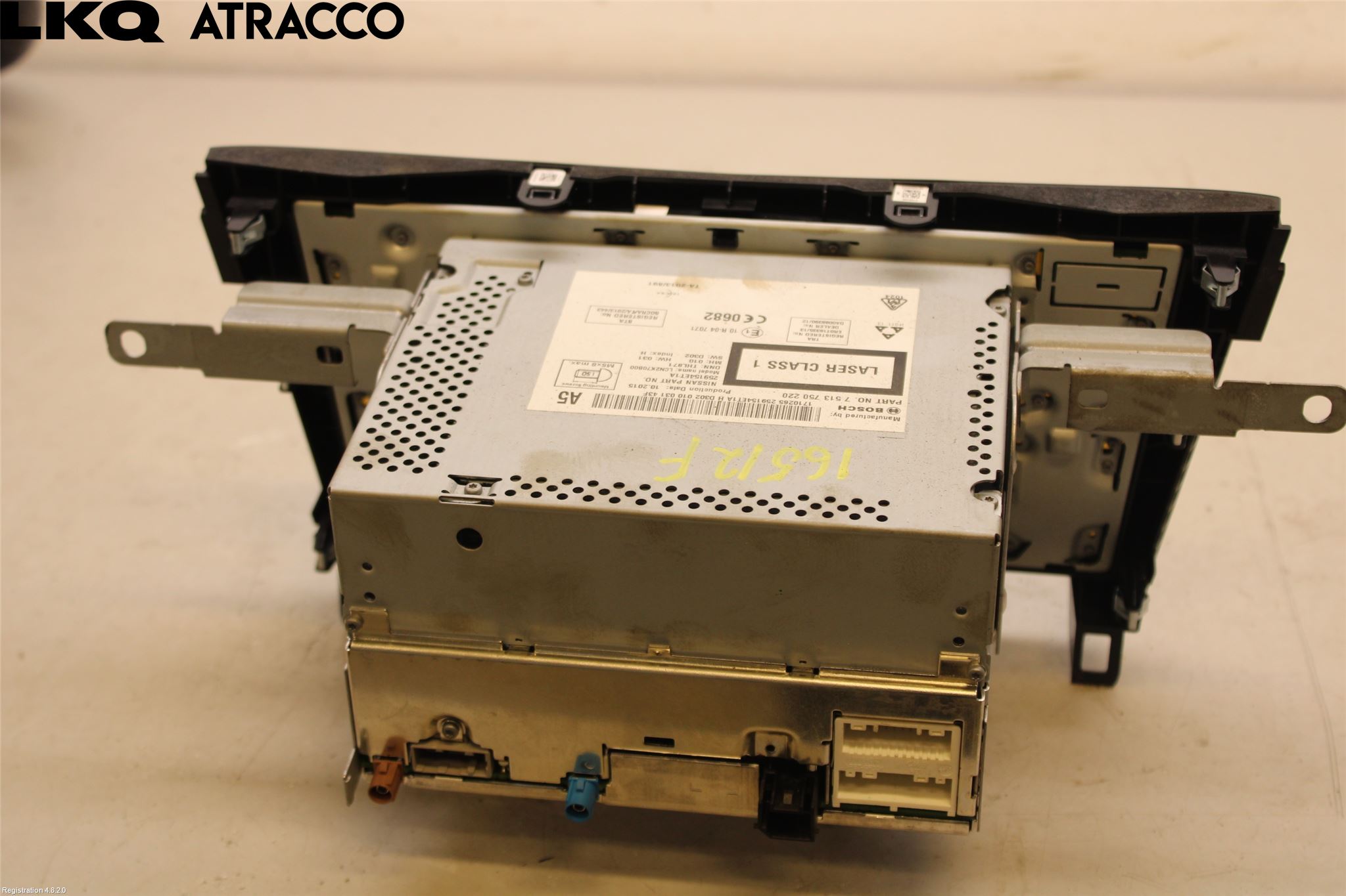 Nissan QASHQAI 14-17 Multifunktionsdisplay