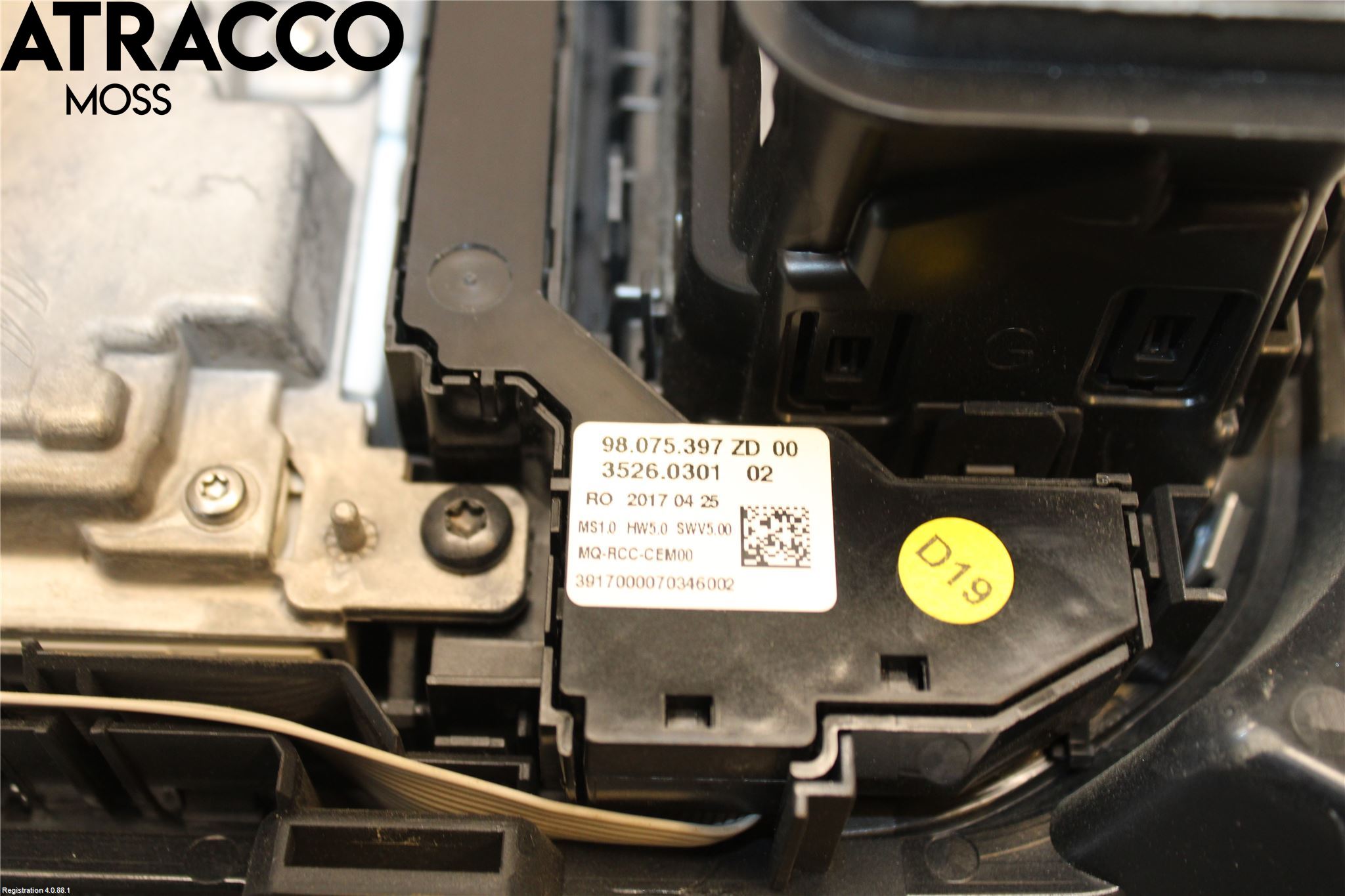 Citroen JUMPY/E-JUMPY 16- Multifunktionsdisplay