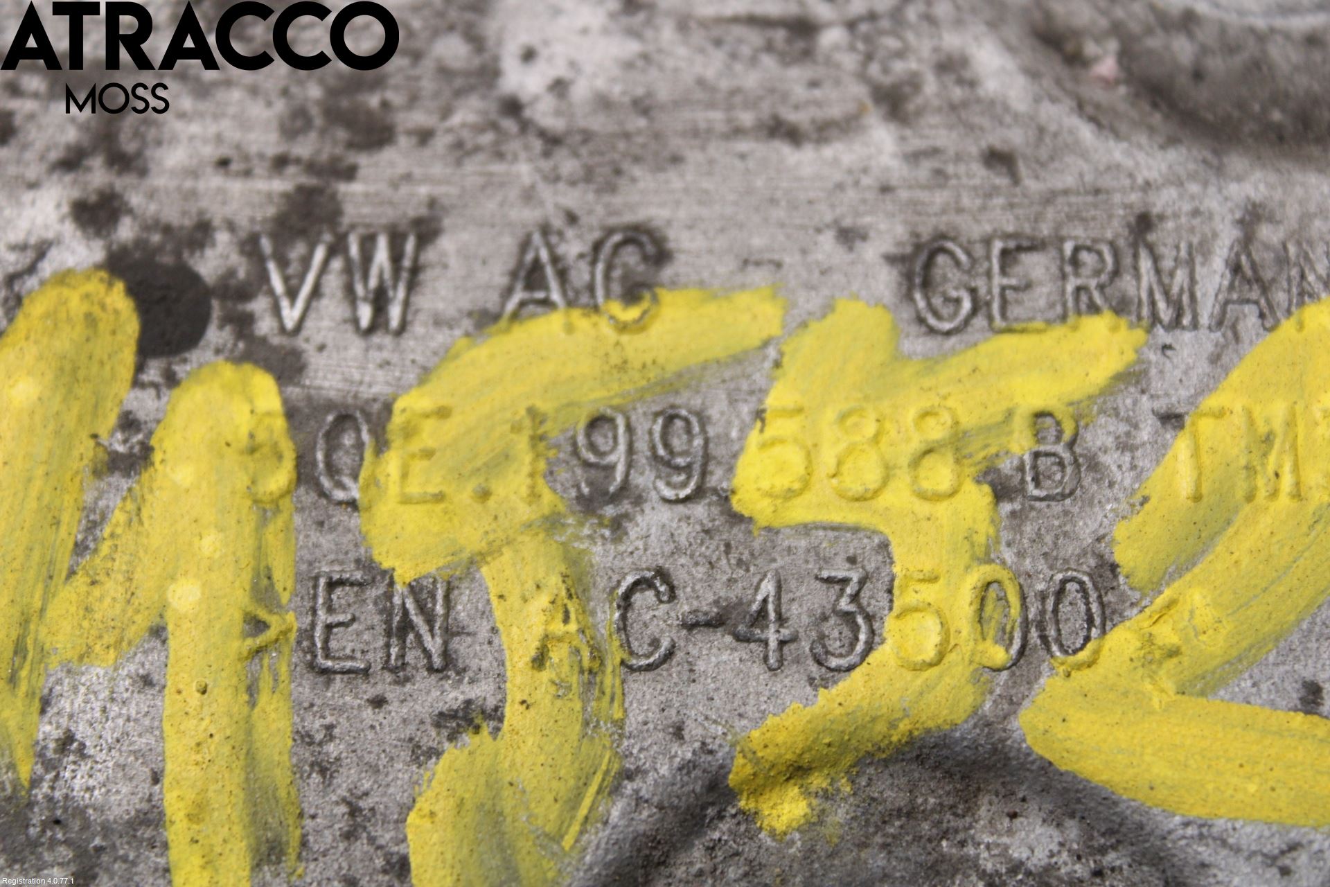 Volkswagen VW GOLF / E-GOLF VII 13-20 Motor Feste Stål-Alu