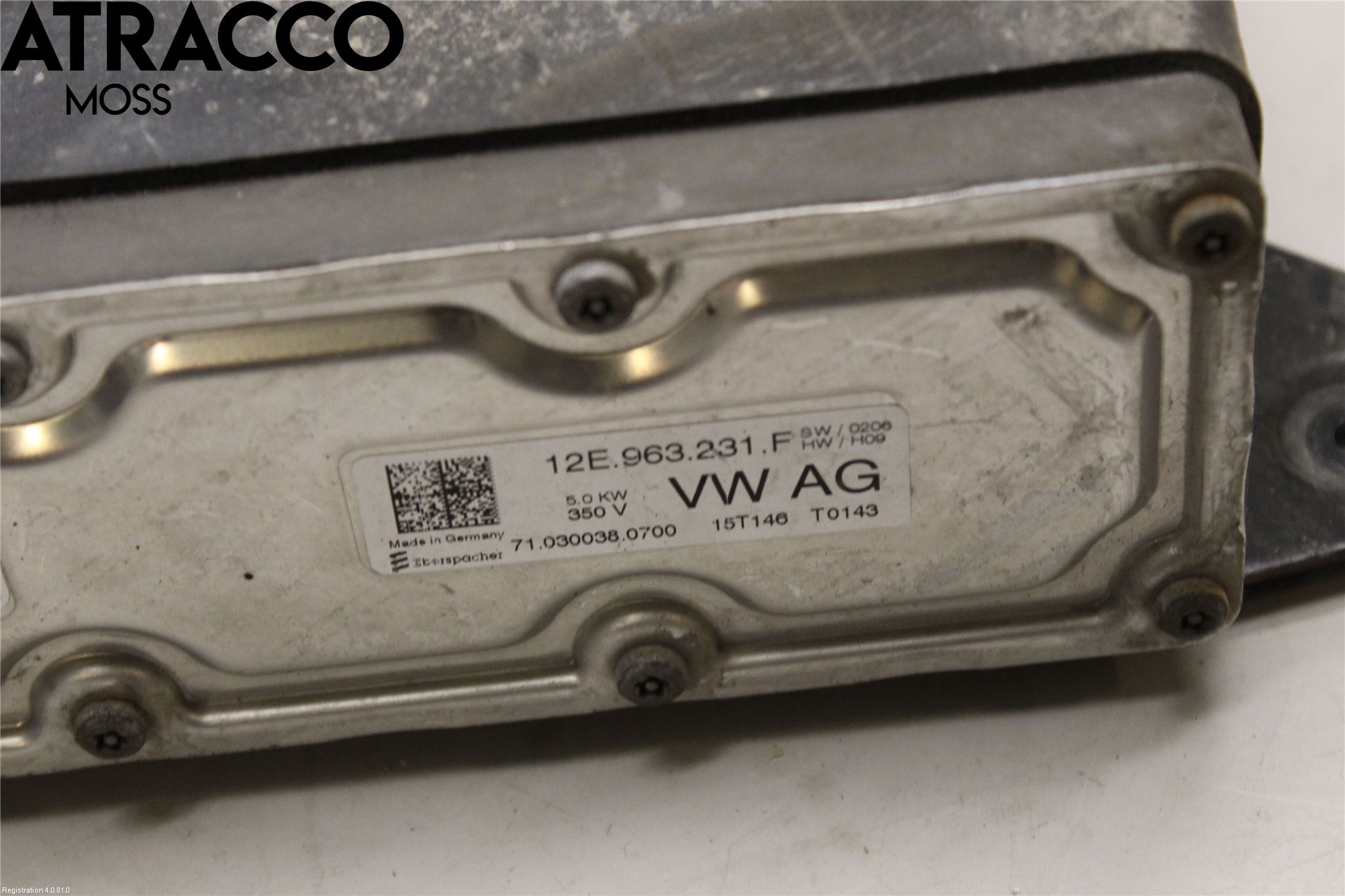 Volkswagen VW GOLF / E-GOLF VII 13-20 Motorvarmer Elektrisk