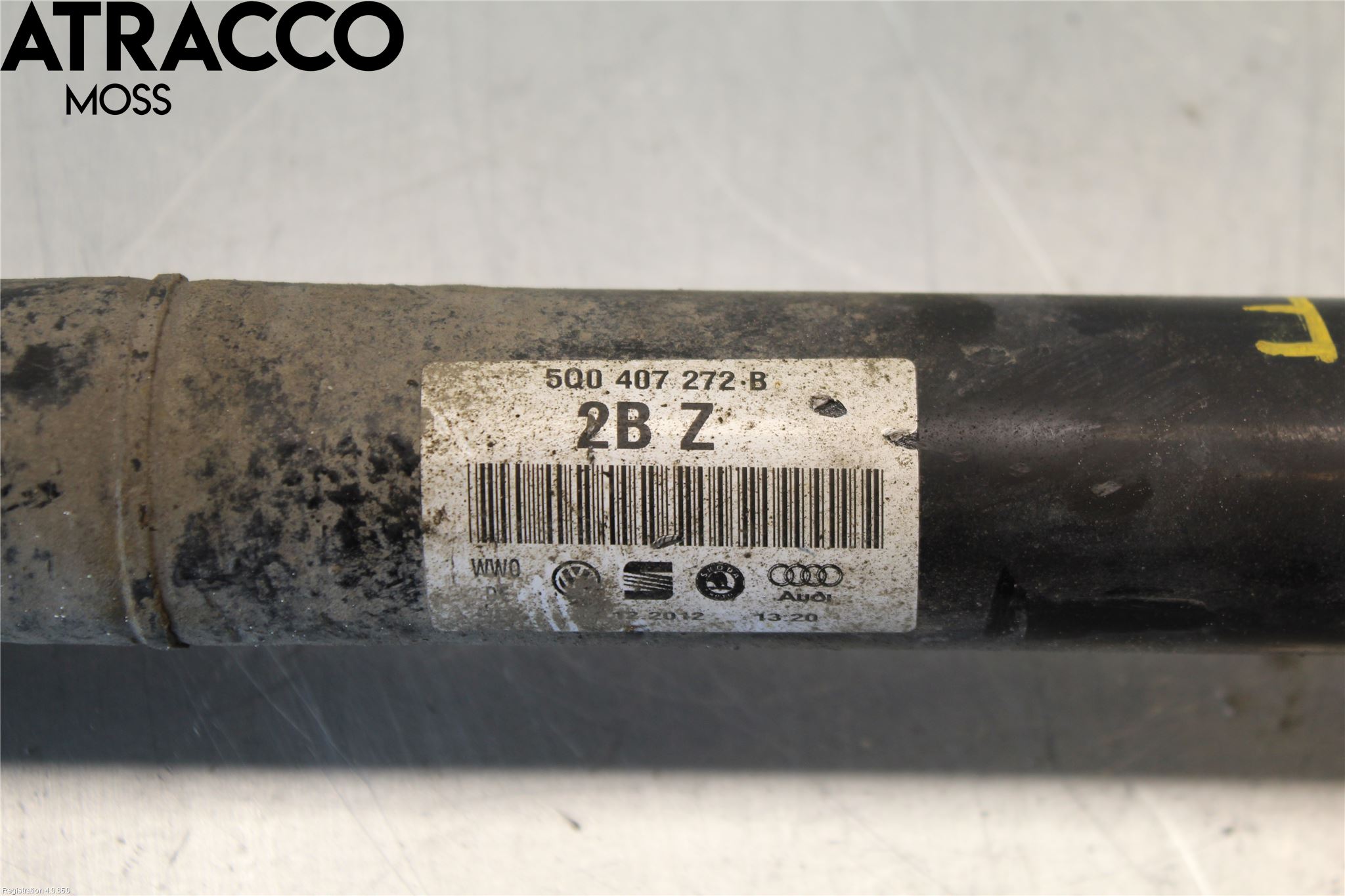 Volkswagen VW GOLF / E-GOLF VII 13-20 Drivaksel Foran Kompl Høyre