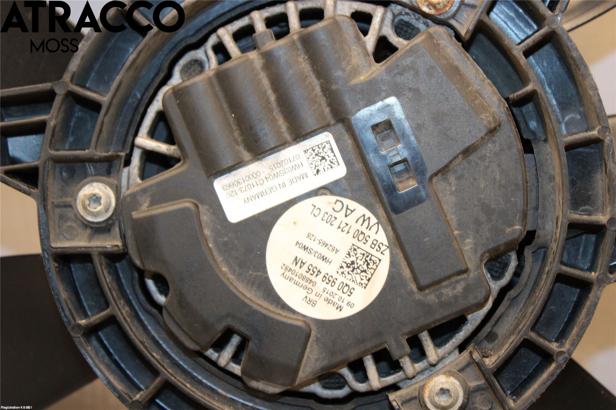 Volkswagen VW GOLF / E-GOLF VII 13-20 Kjølevifte Elektrisk