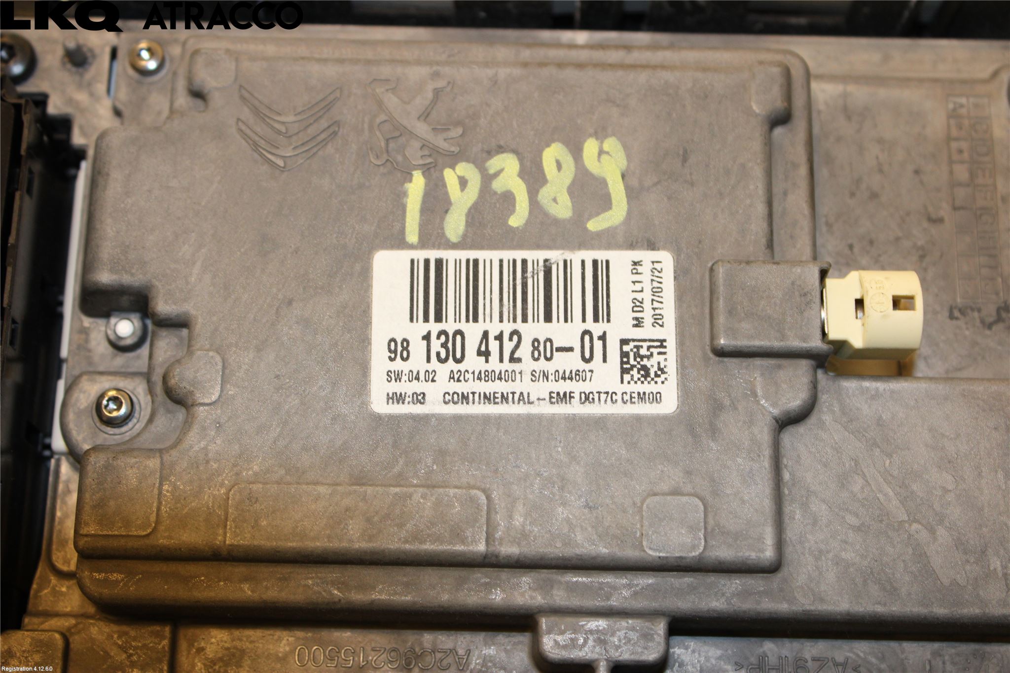 Toyota PROACE II 16- Multifunktionsdisplay