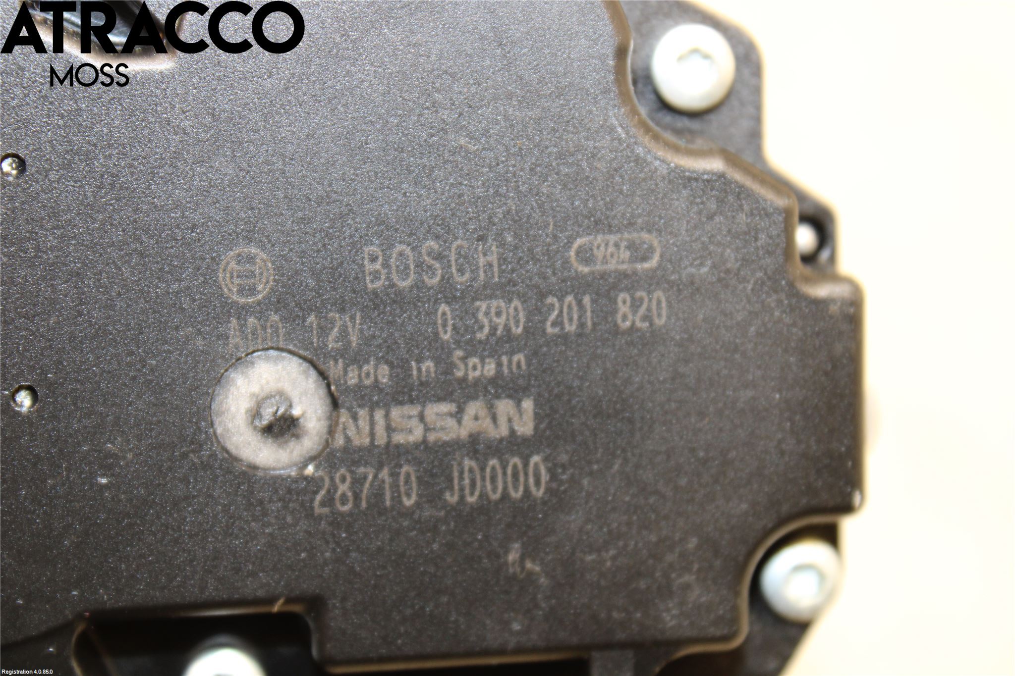 Nissan QASHQAI 10-14 Viskermotor Bakluke