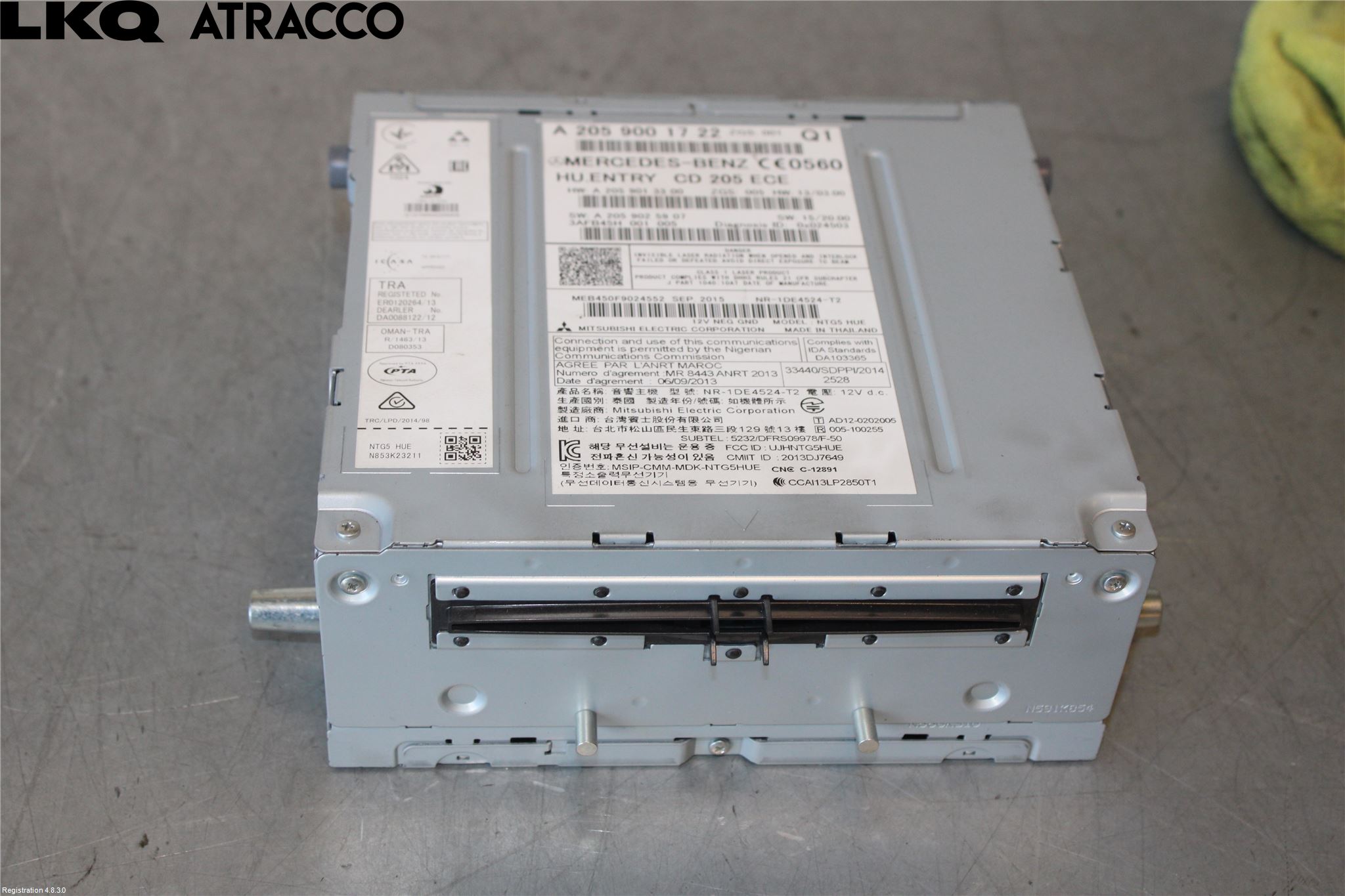 Mercedes-Benz MB C-KLASS (W205) 14-21 Stereo Radio