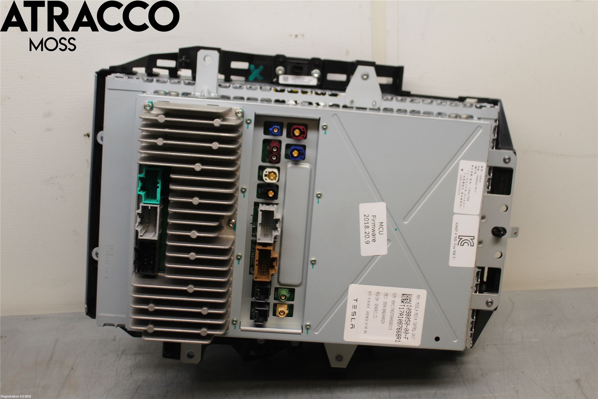 Tesla MODEL S 13- Multifunktionsdisplay