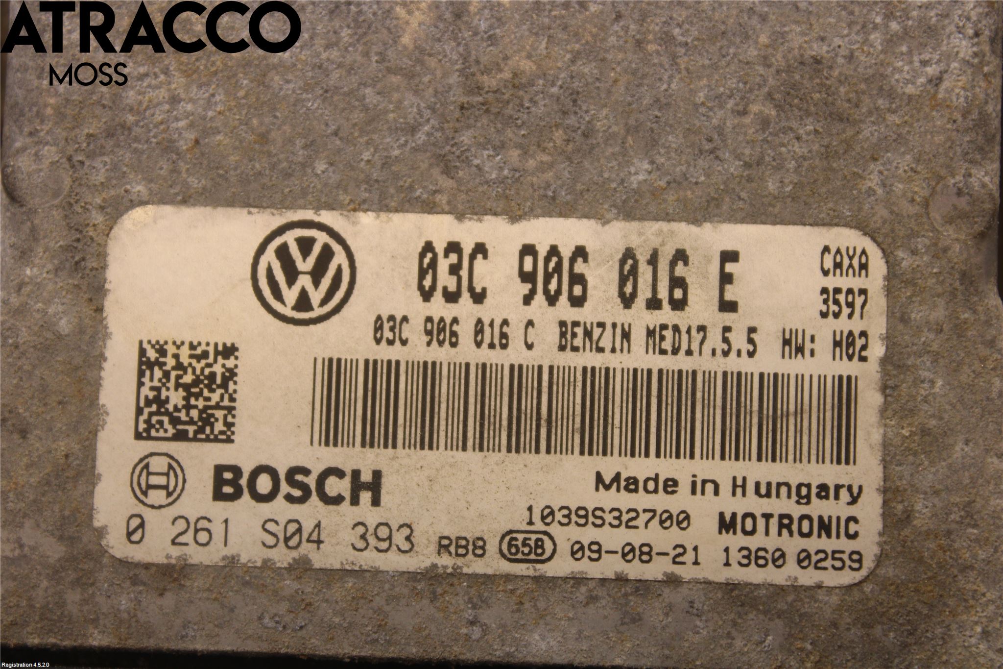 Skoda OCTAVIA (1Z) 05-13 Styreenhet Innsprøytning