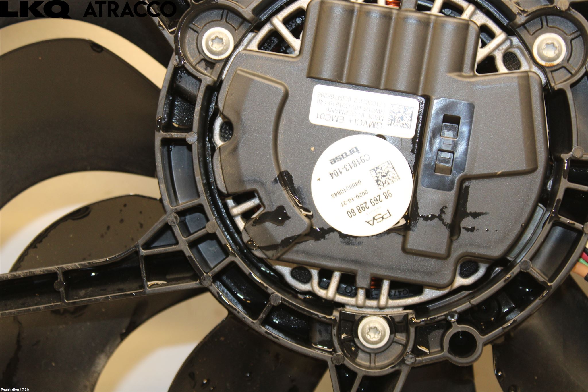 Peugeot 2008/E-2008 20- Kjølevifte Elektrisk