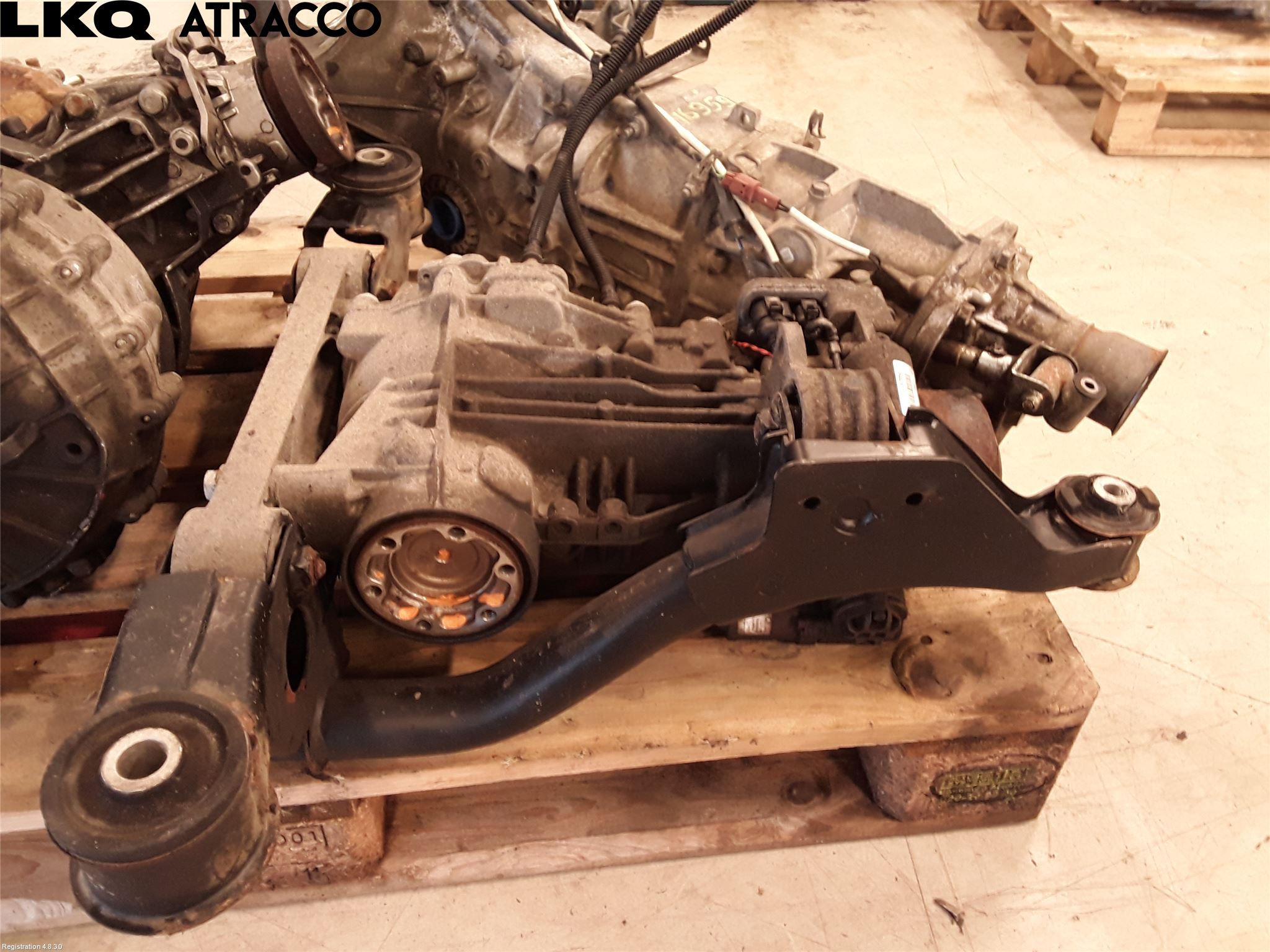 Volkswagen VW TRANSP/CARAVELLE (T5) 04-15 Bakaksel Kardang Bak -Diff