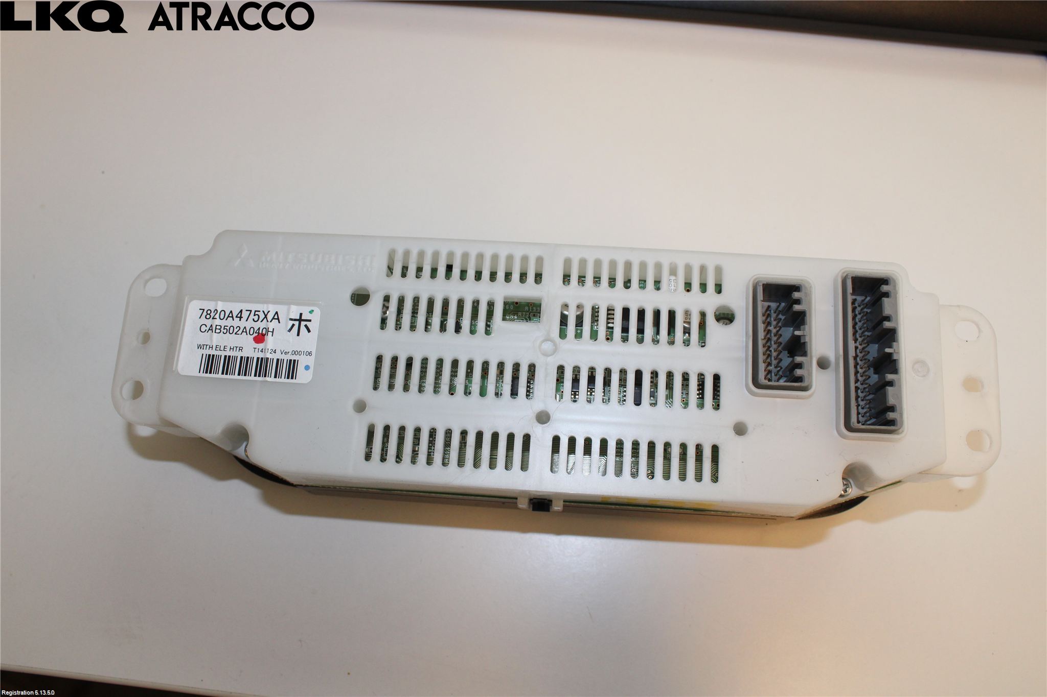 Mitsubishi OUTLANDER 13-21 Varme Ac Betjening-Display