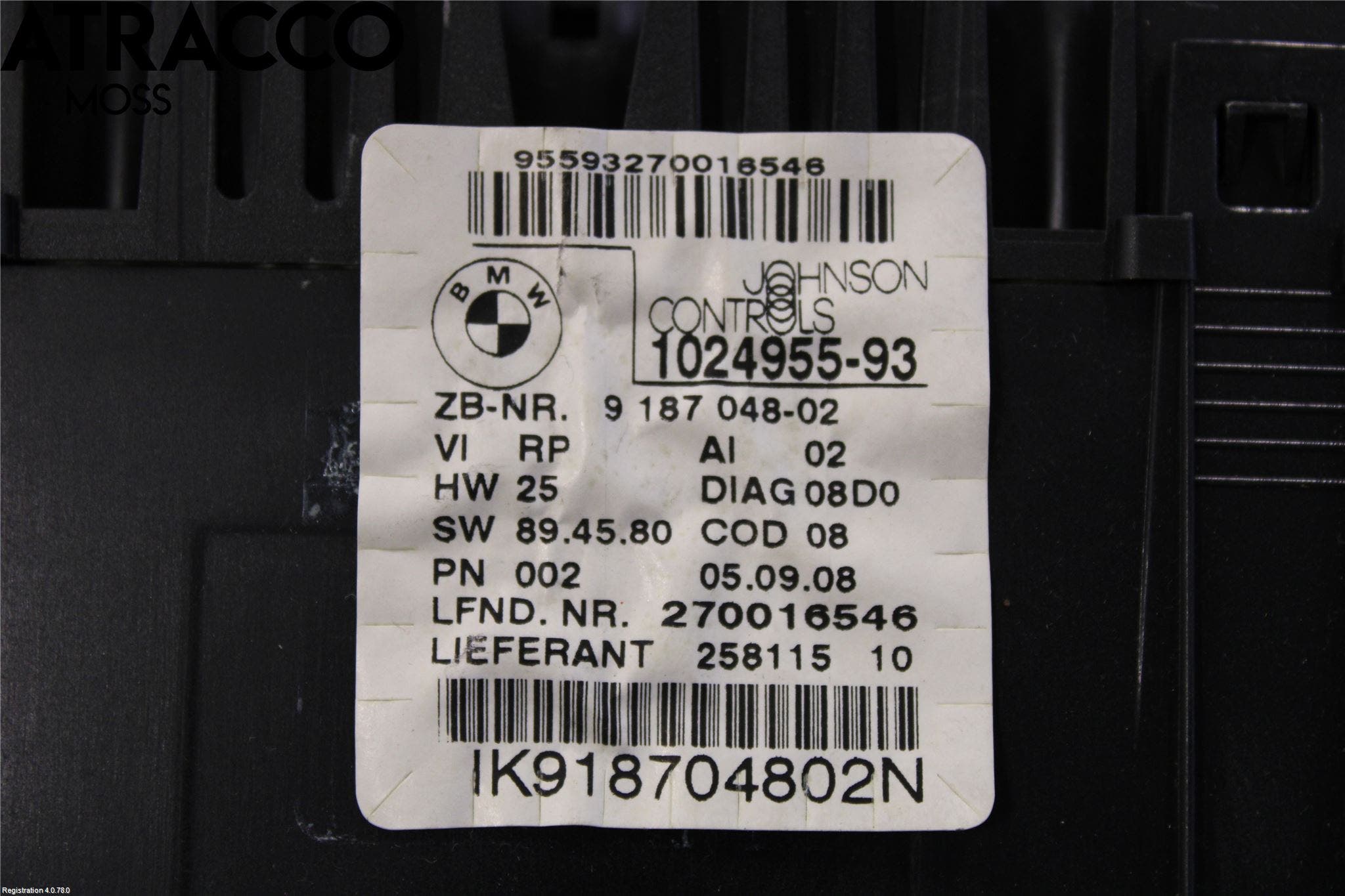 BMW 1 E87/81 5D/3D 03-11 Instr Kombinert