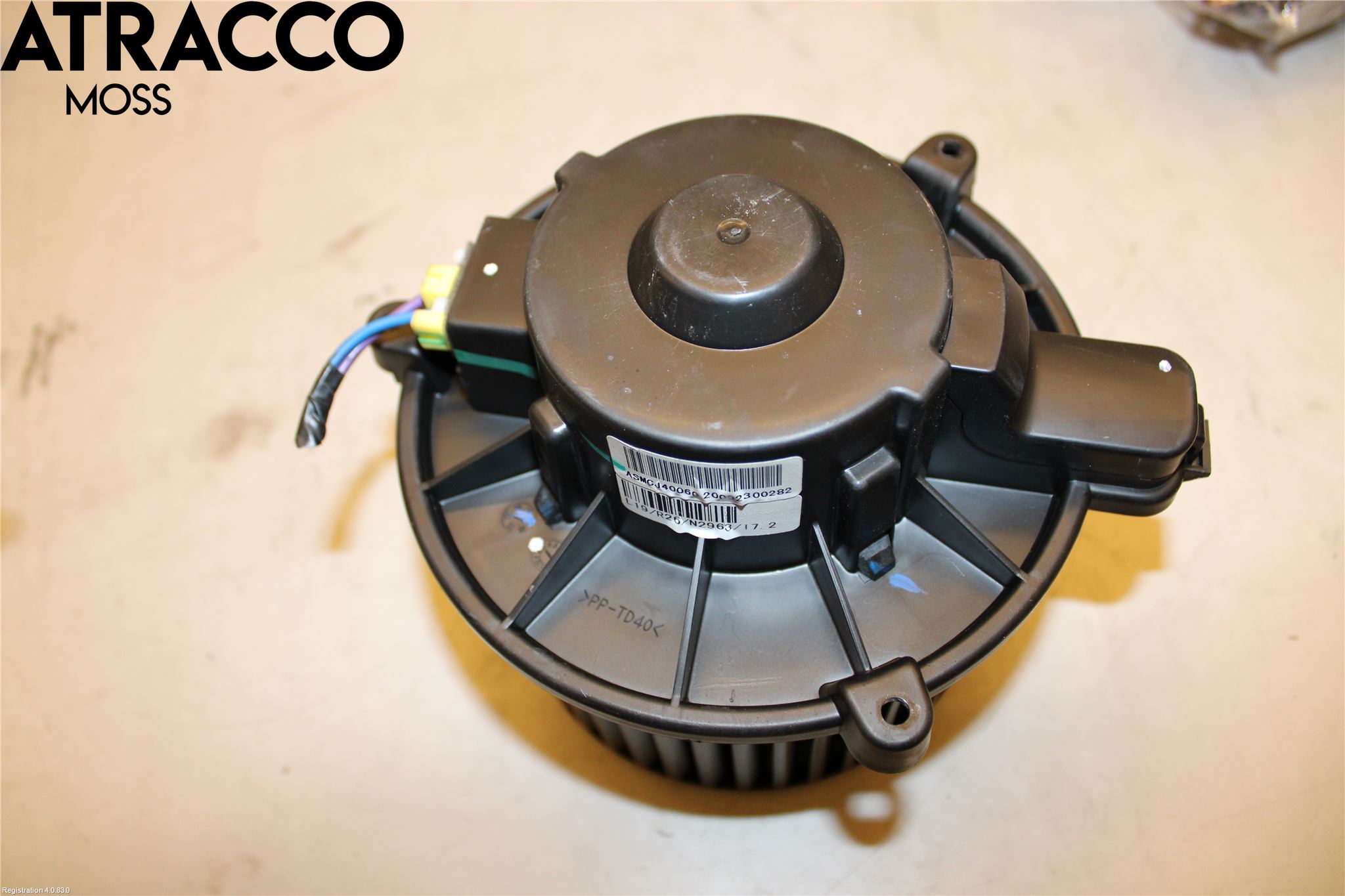 MG ZS EV 20- Varme Ac Varmeapparatvifte