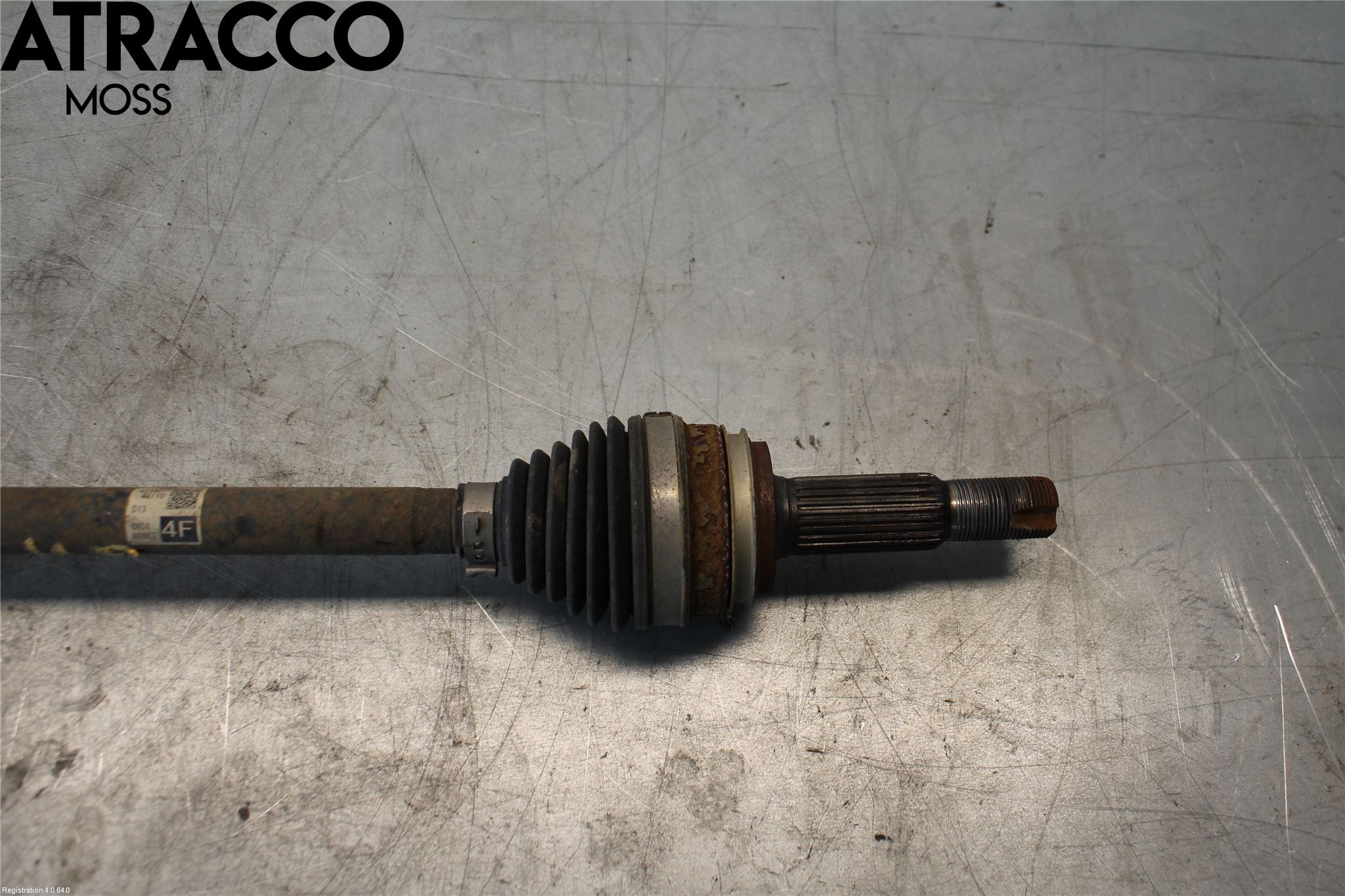 Toyota RAV4 13-18 Drivaksel Bak Kompl Høyre