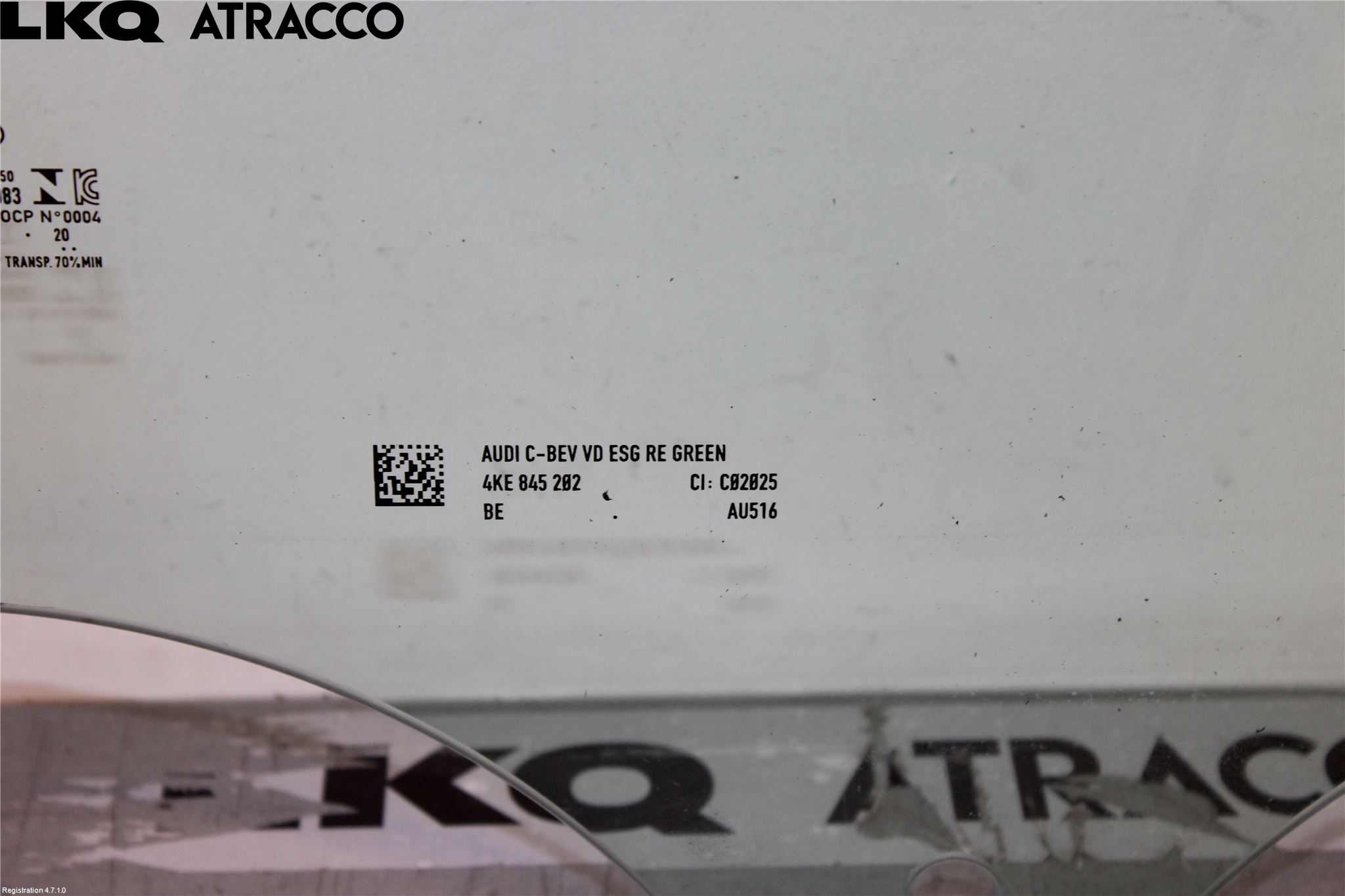 Audi E-TRON, S GE 19- Dørrute Foran Høyre 4 Dørs