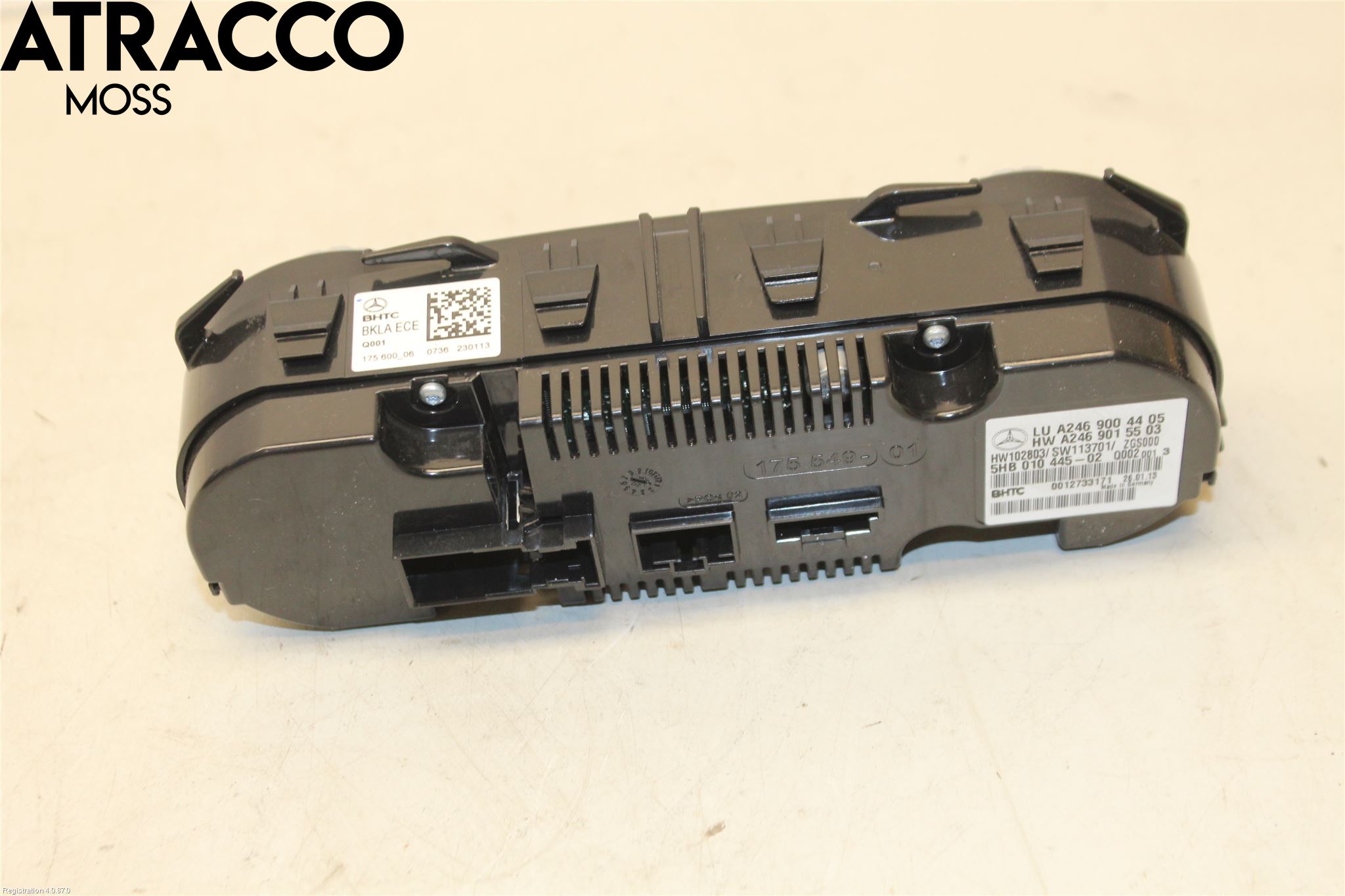 Mercedes-Benz MB A-KLASS (W176) 13-18 Varme Ac Betjening-Display