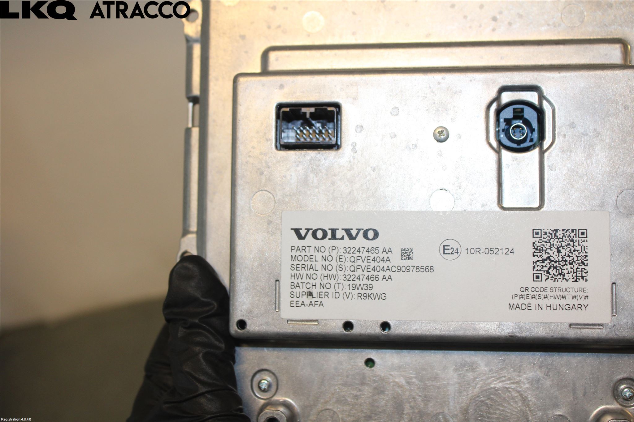 Volvo V60 19- Multifunktionsdisplay