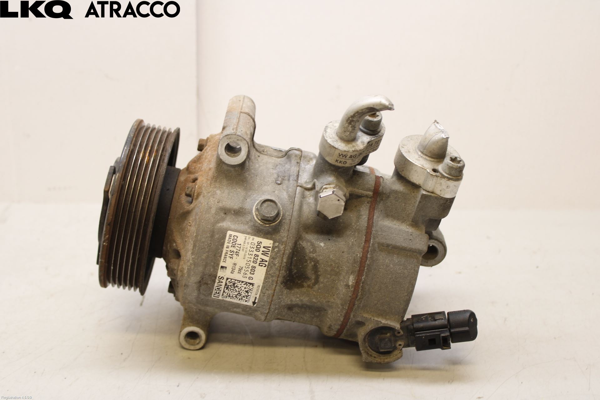 Volkswagen VW GOLF / E-GOLF VII 13-20 Varme Ac Kompressor