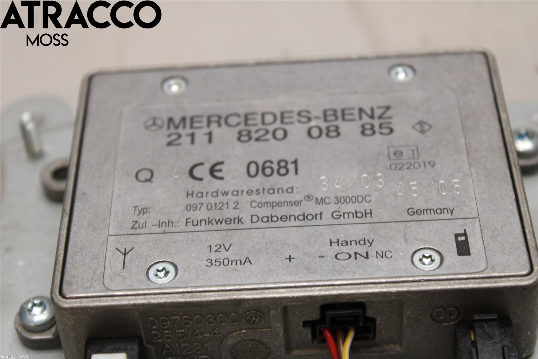 Mercedes-Benz MB S-KLASS (W221) 05-13 Styreenhet Øvrig