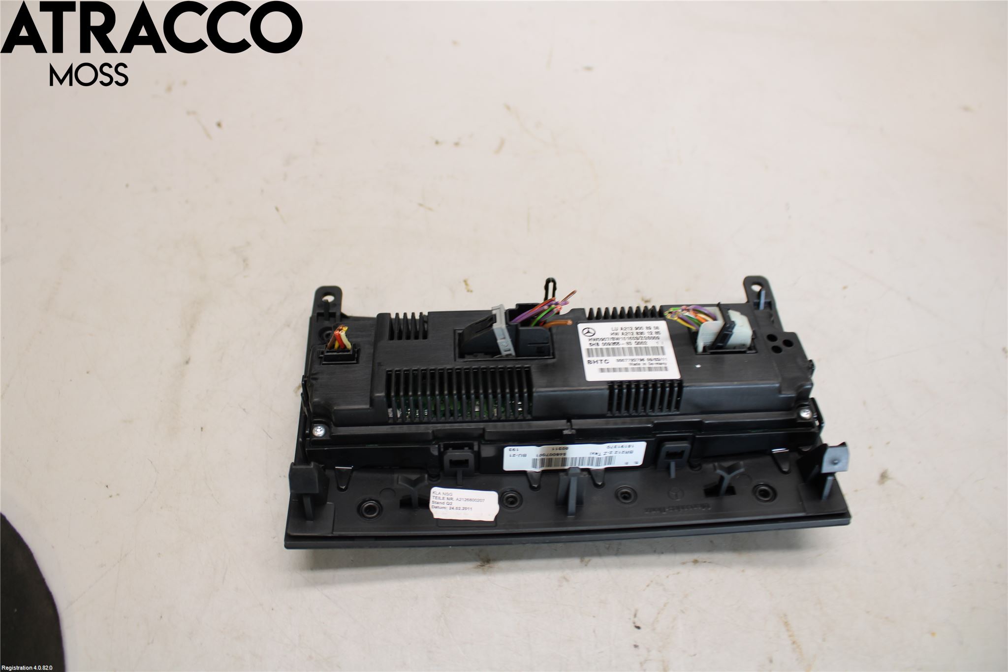 Mercedes-Benz MB E-KLASS (W212) 09-16 Varme Ac Betjening-Display