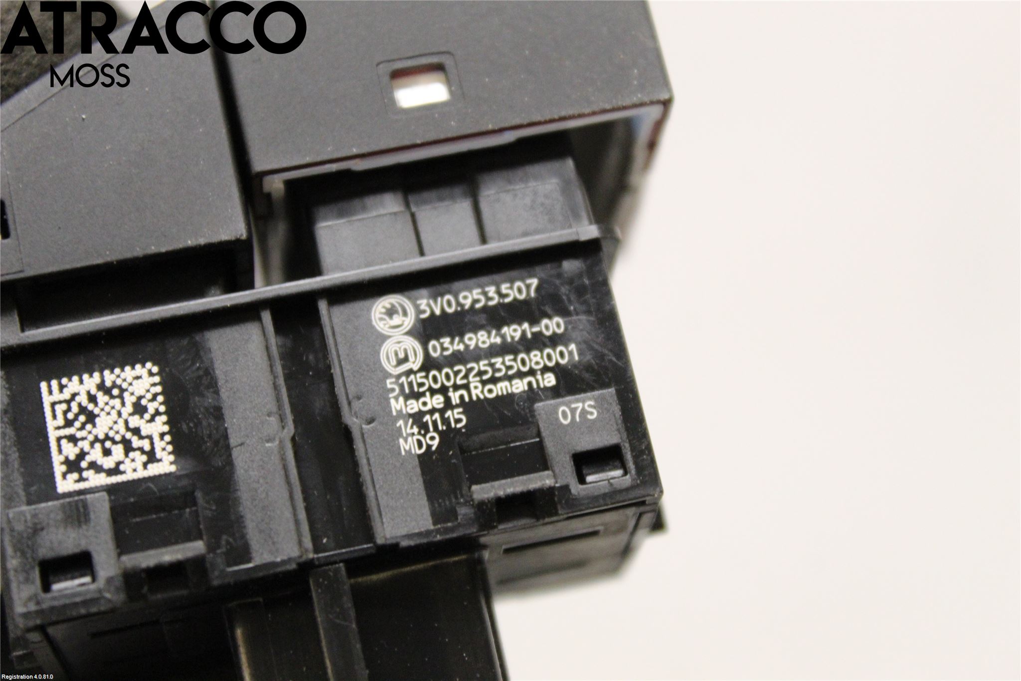 Skoda SUPERB 16-24 Bryter Varsel (Nødblink)