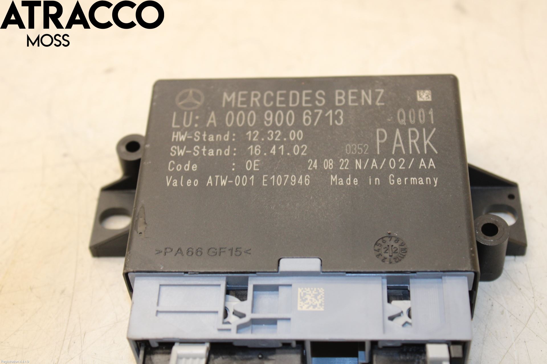 Mercedes-Benz MB EQV (447) 21- Styreenhet Parkering