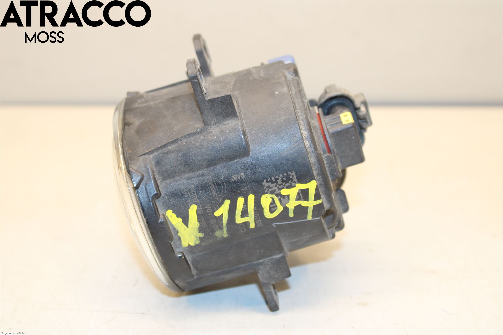 Nissan LEAF 11-17 Frontlykt-Kurve-Tåkelys