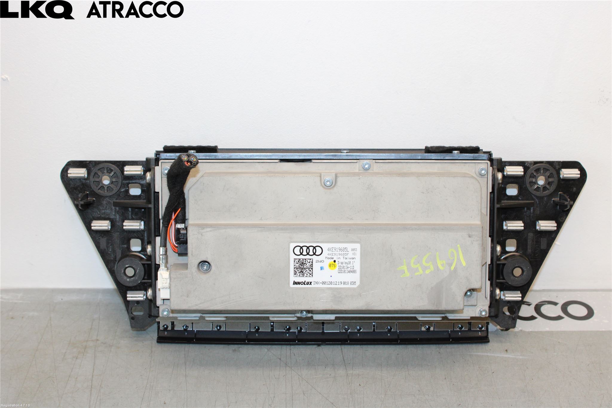 Audi E-TRON, S GE 19- Multifunktionsdisplay