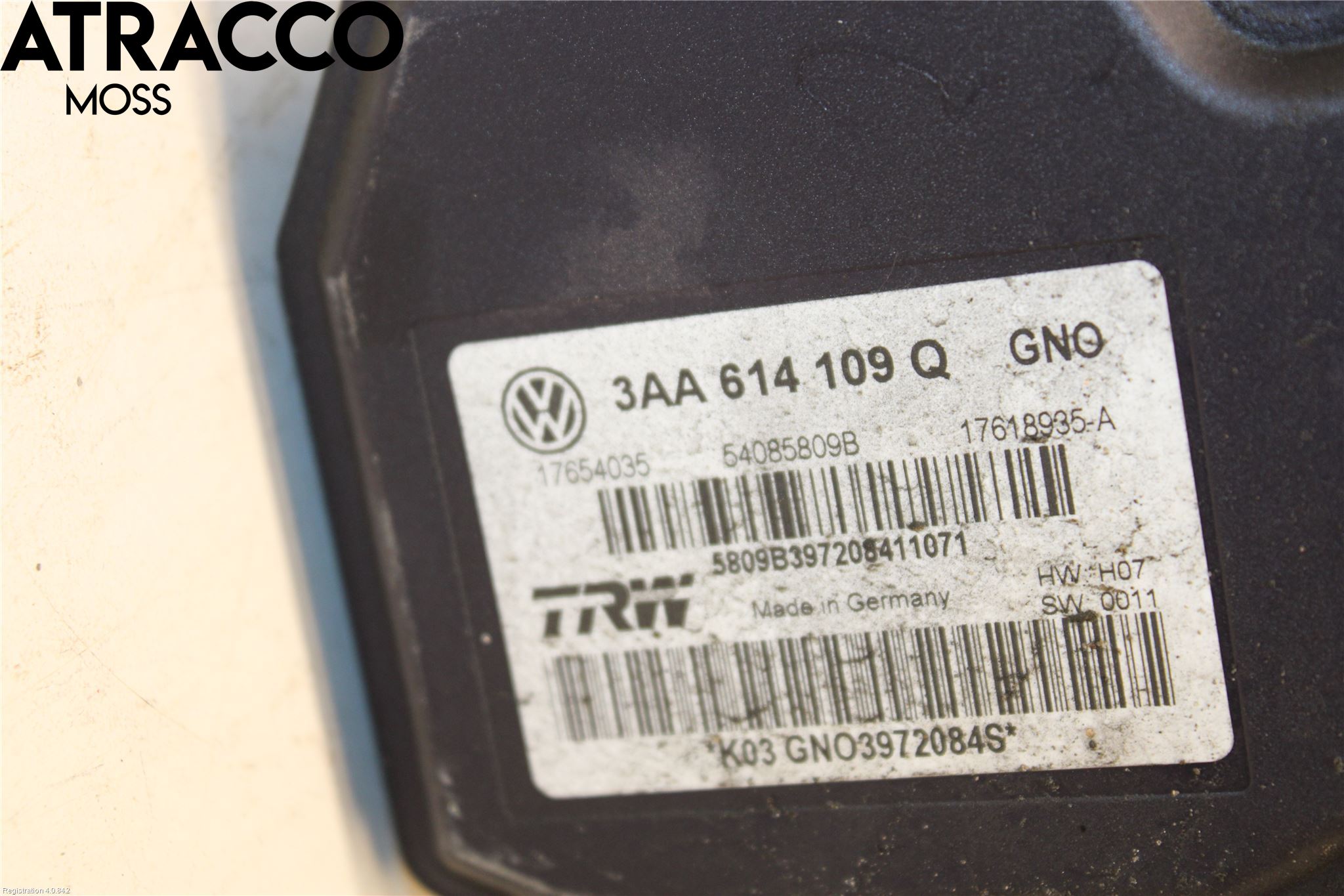 Volkswagen VW PASSAT 11-14 Abs Hydraulikkaggregat