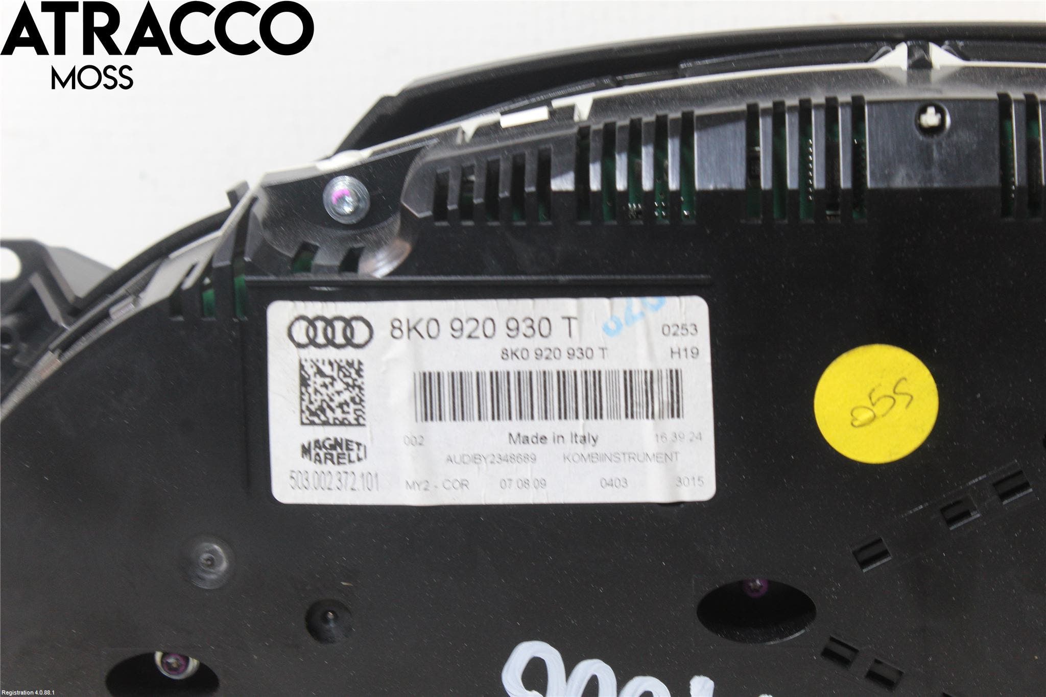 Audi A4/S4 08-11 Instr Speedometer