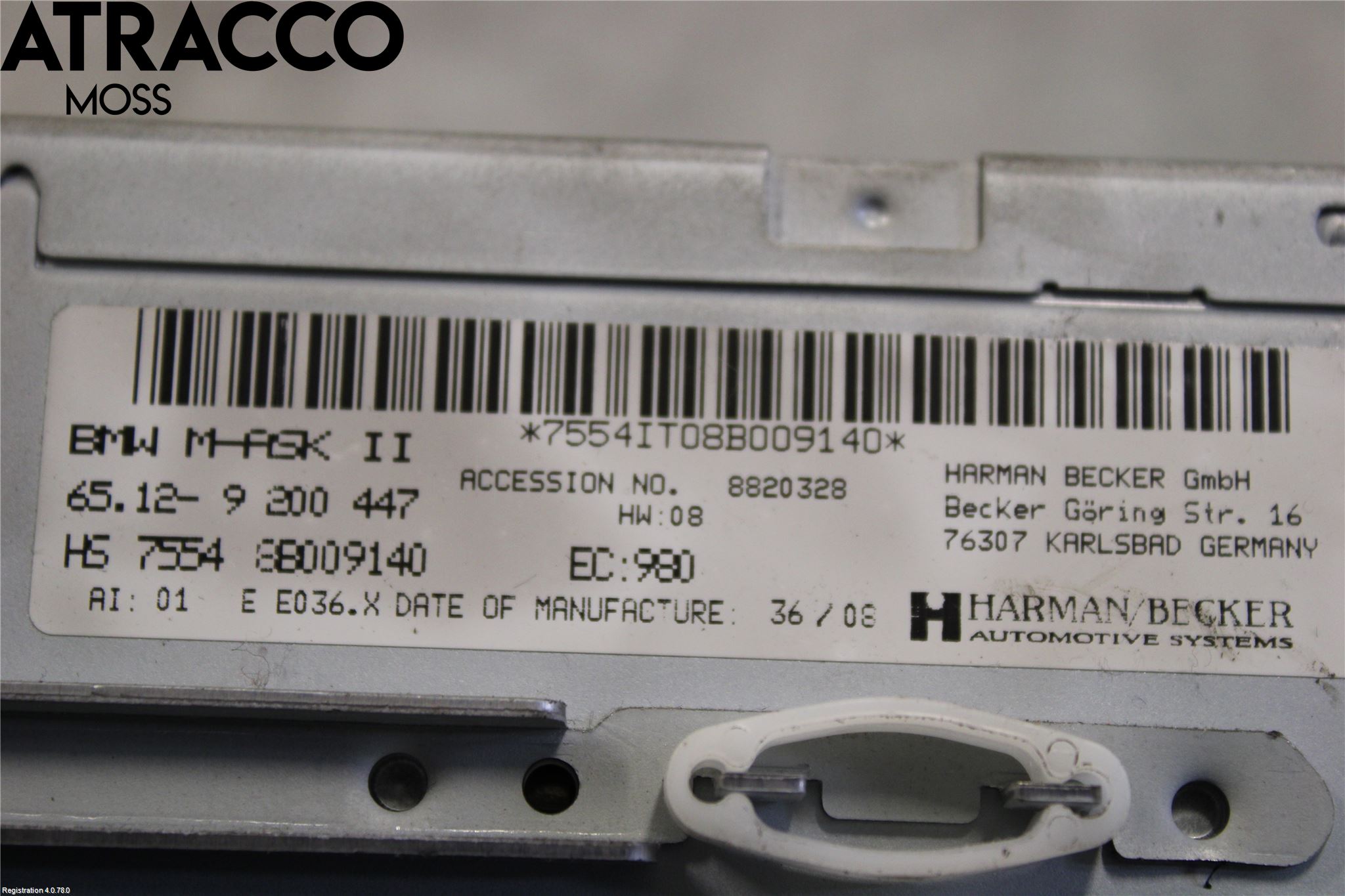 BMW 1 E87/81 5D/3D 03-11 Stereo Radio Med Cd