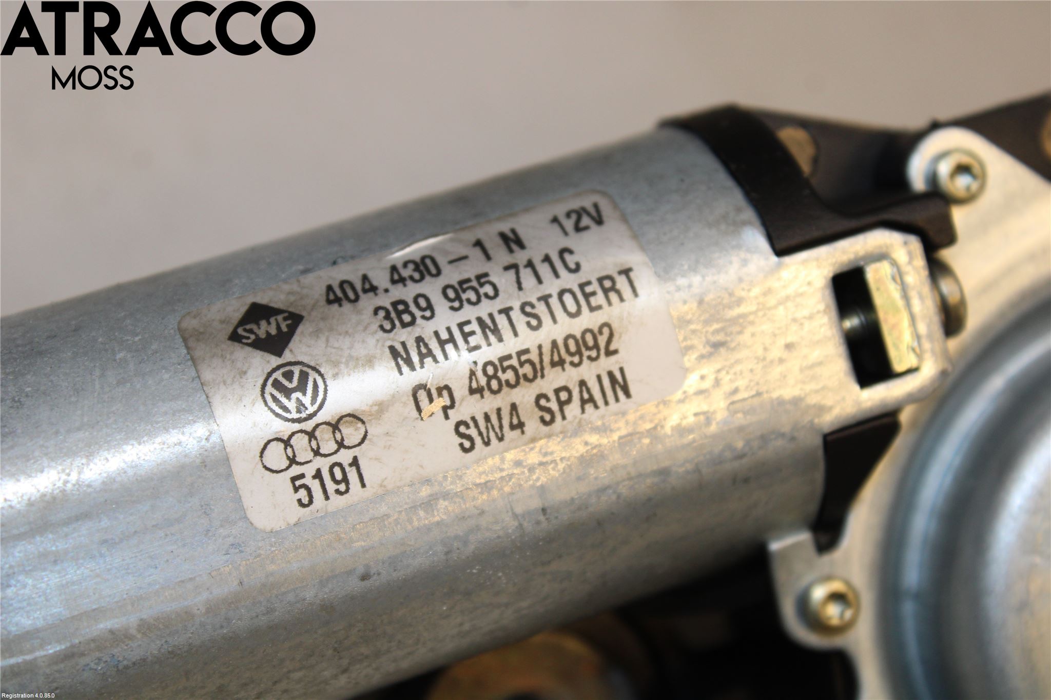 Volkswagen VW PASSAT 01-05 Viskermotor Bakluke