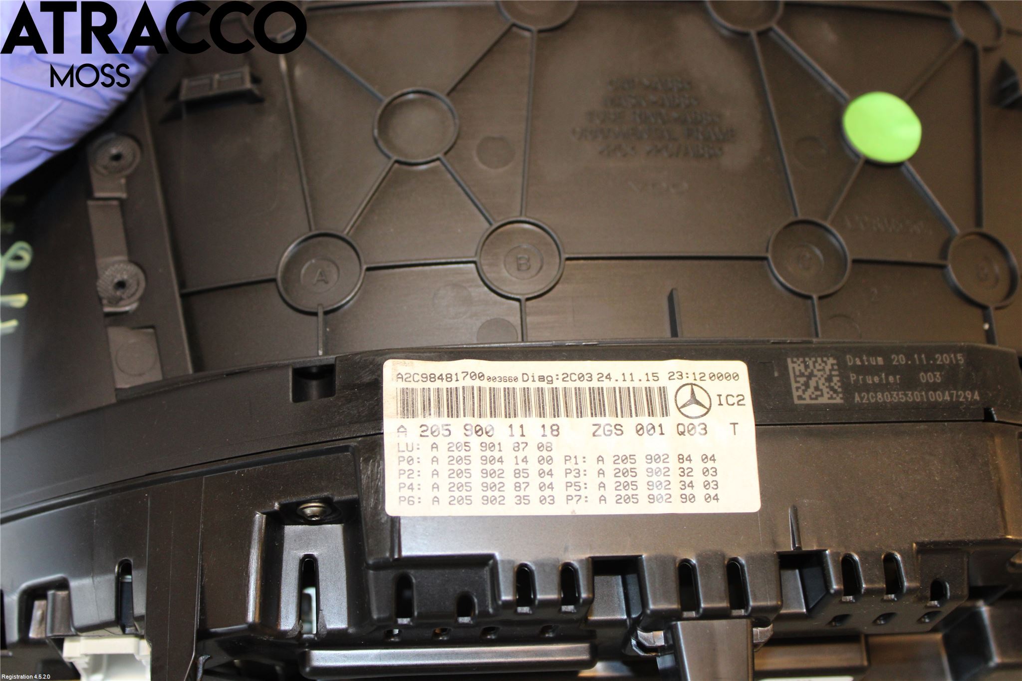 Mercedes-Benz MB C-KLASS (W205) 14-21 Instr Kombinert