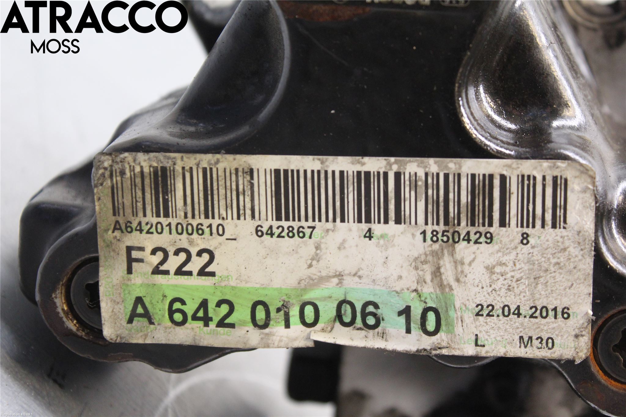 Mercedes-Benz MB S-KLASS (W222) 13-20 Drivstoff Dieselpumpe Hoved