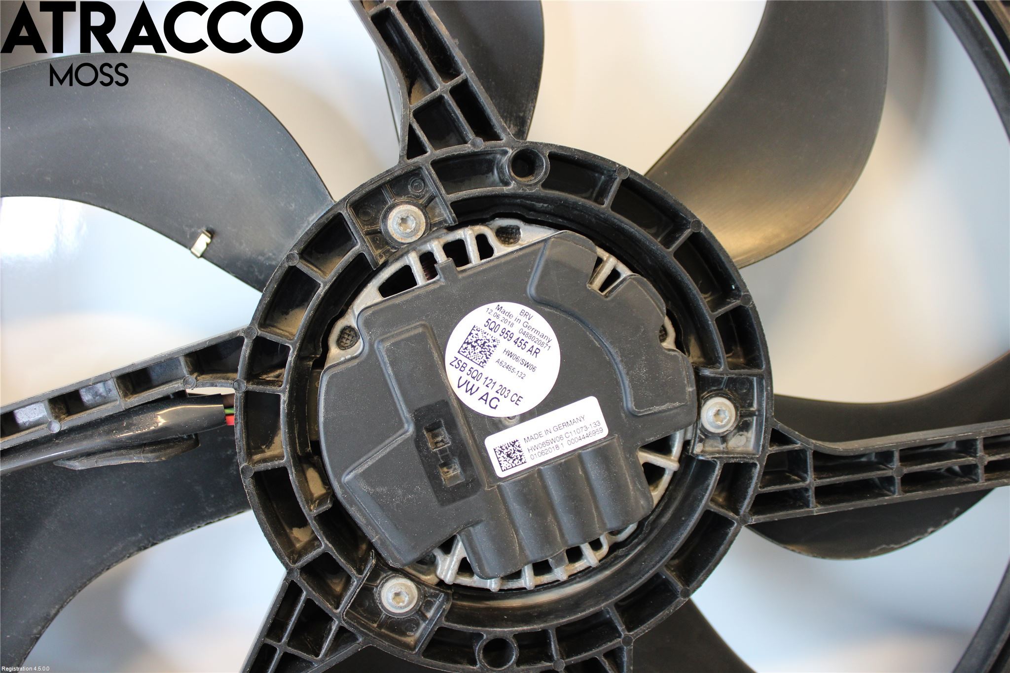 Volkswagen VW GOLF / E-GOLF VII 13-20 Kjølevifte Elektrisk