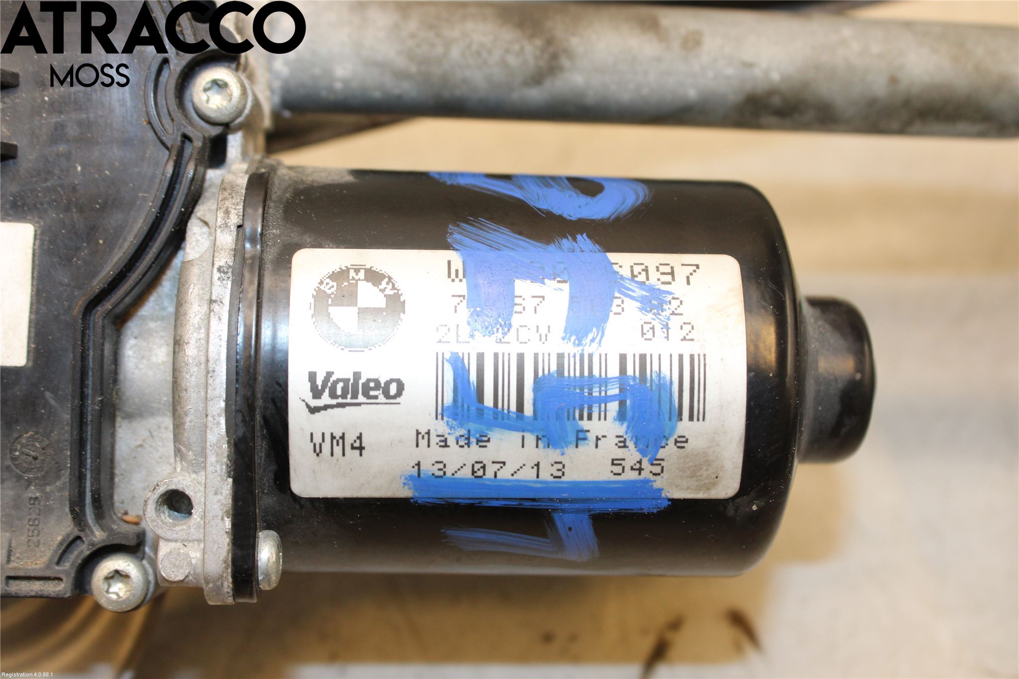 BMW 3 GT F34 13-19 Viskermotor Frontrute