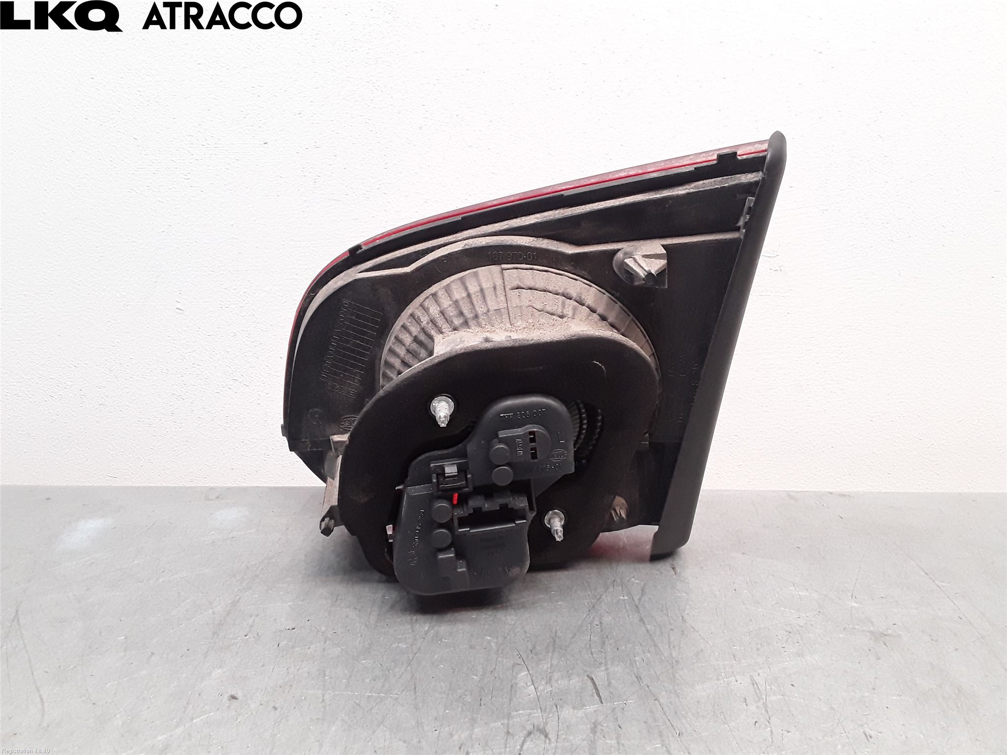 Volkswagen VW GOLF VI 09-13 Baklykt Venstre  På Luke(Indre