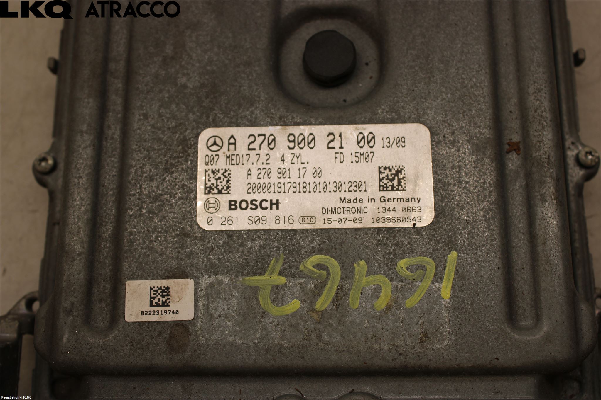 Mercedes-Benz MB CLA-KLASS (C117/X117) 13-19 Styreenhet Innsprøytning